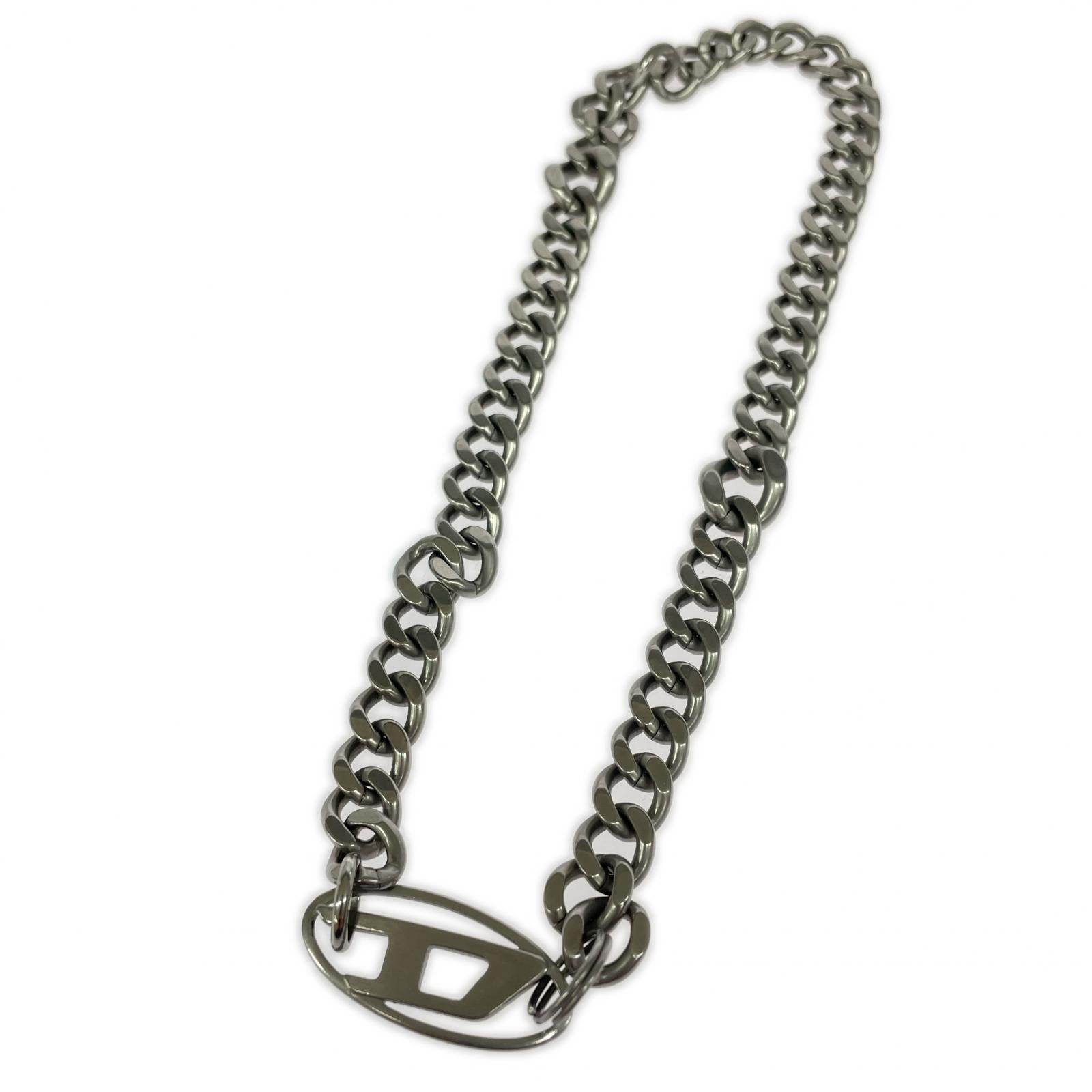 ウォレットチェーン DIESEL キーチェーン・ウォレットチェーン シルバー
