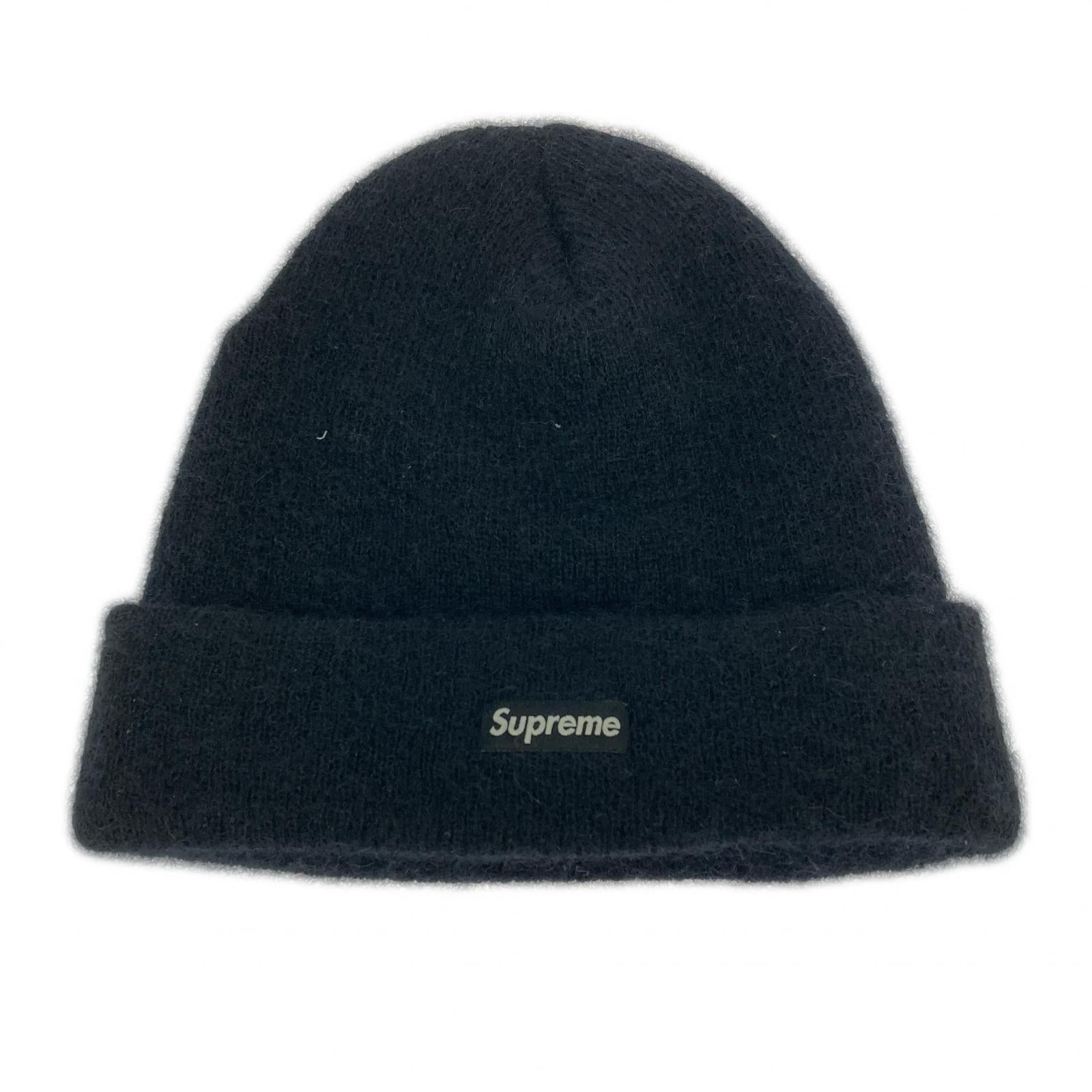 ニットキャップ Mohair Beanie BLK ブラック