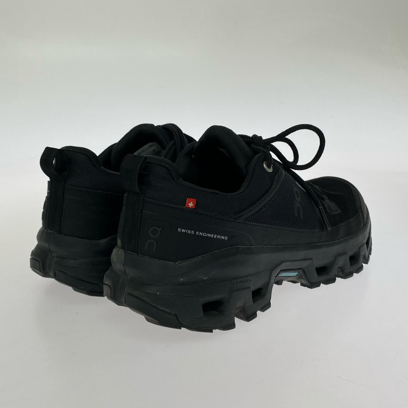 スニーカー On Cloudrock Low Waterproof 26.5cm BLK 26.5cm (US8 1/2 UK8 EU43) ブラック