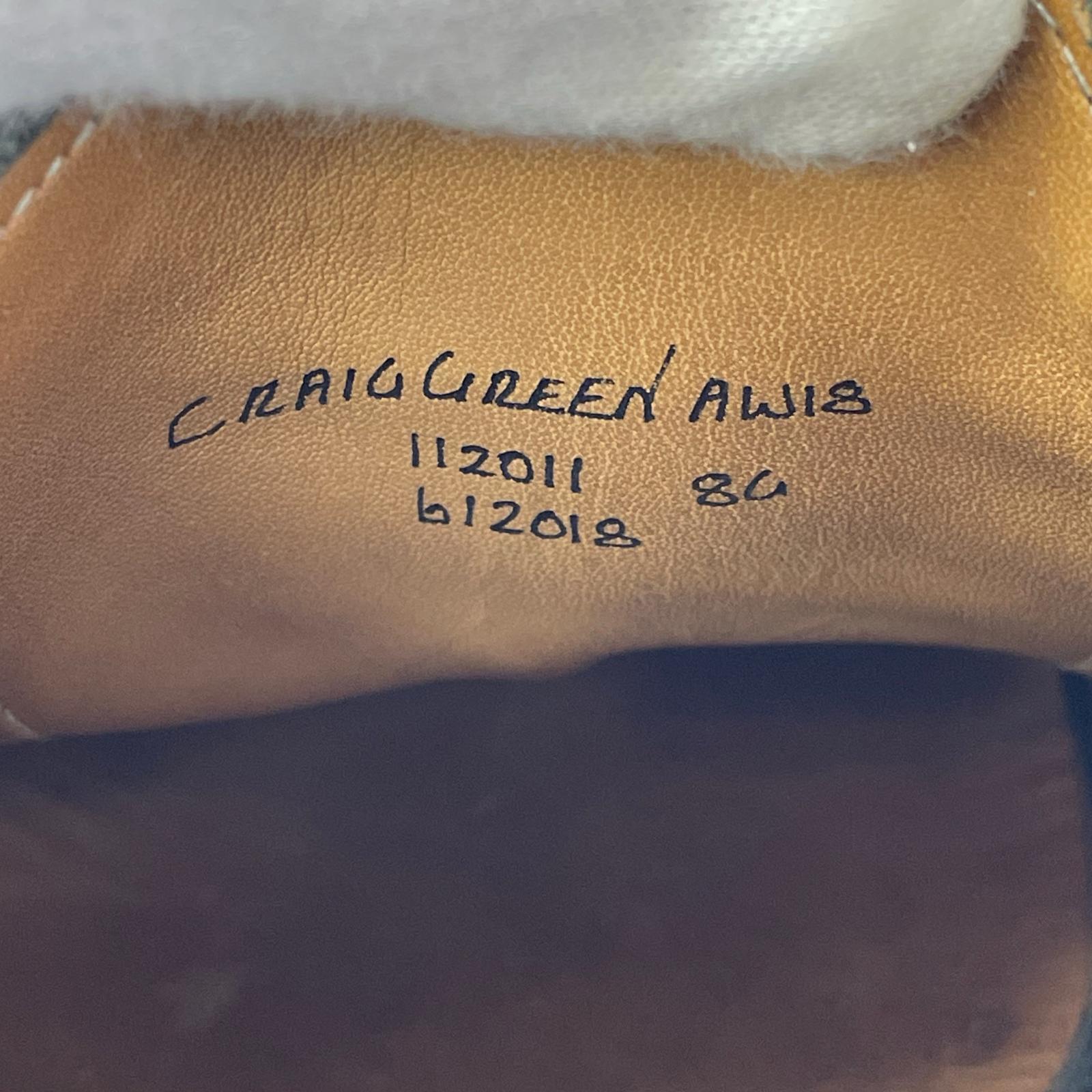 シューズ ×CRAIGGREEN Polished-Lather 28.5cm ブラック