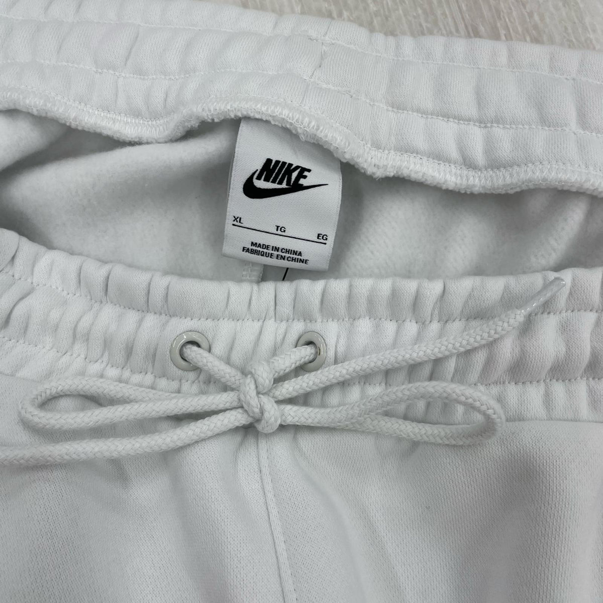 パンツ NIKE Open-Hem Graphic Fleece Pants XL ホワイト ホワイト