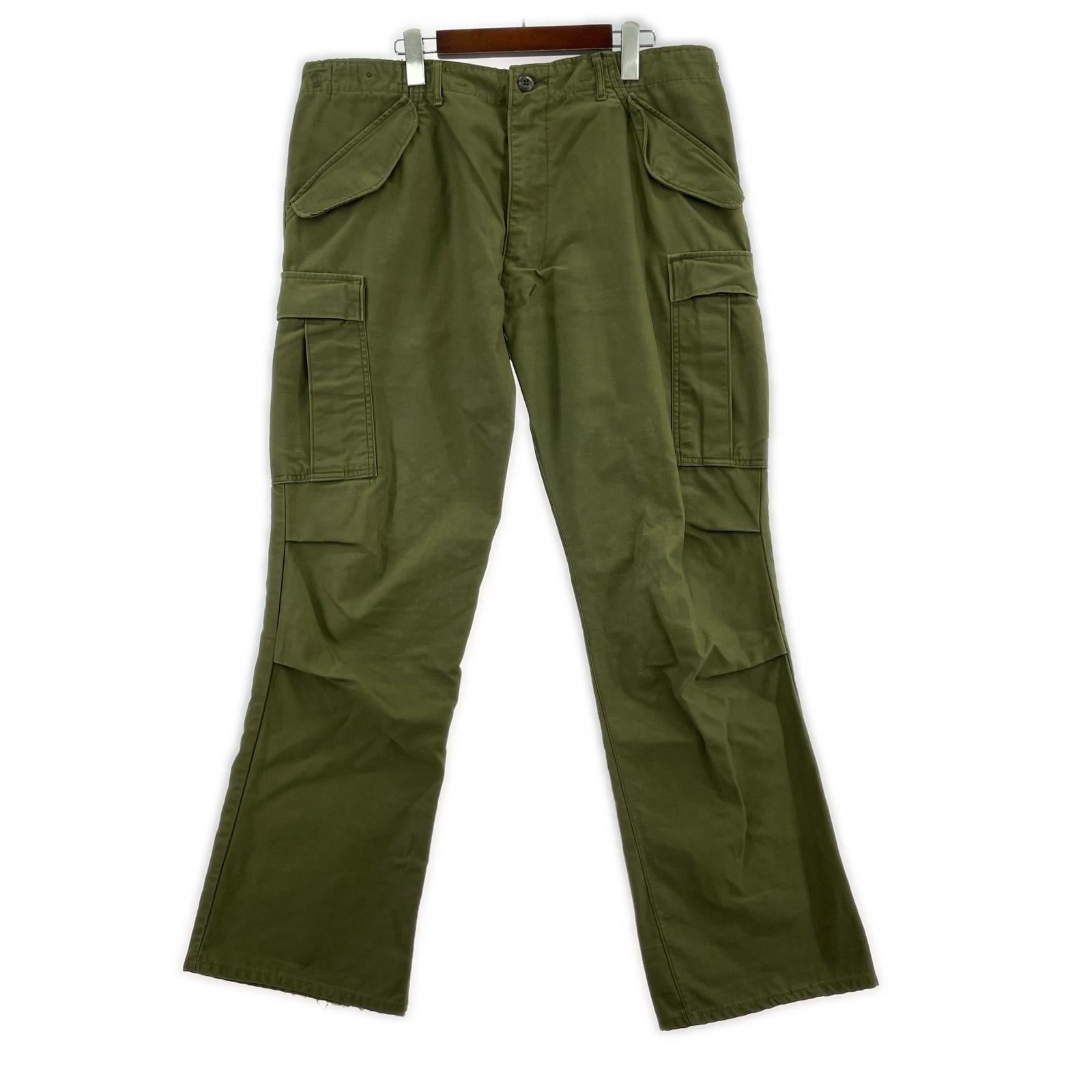 パンツ us army m-65 フィールドパンツ 70s L カーキ