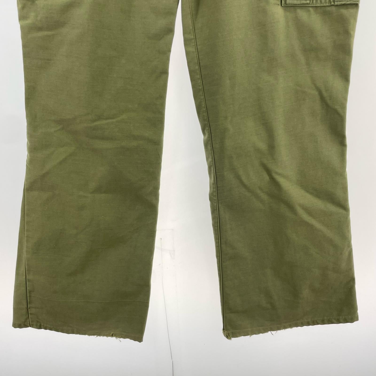 パンツ us army m-65 フィールドパンツ 70s L カーキ