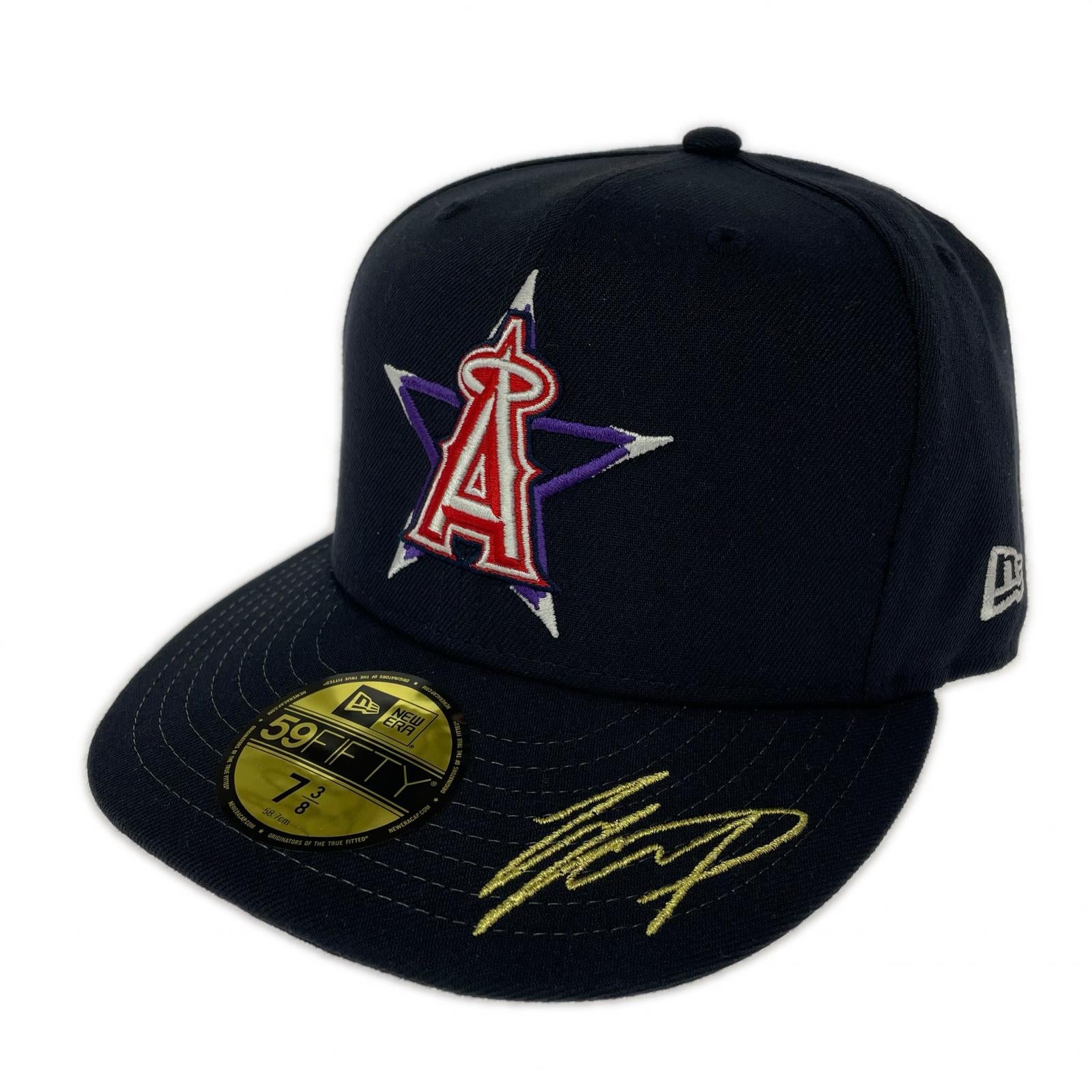 キャップ NEW ERA 2021 オールスター エンゼルス 大谷翔平 サイン刺繍 (7 3/8)