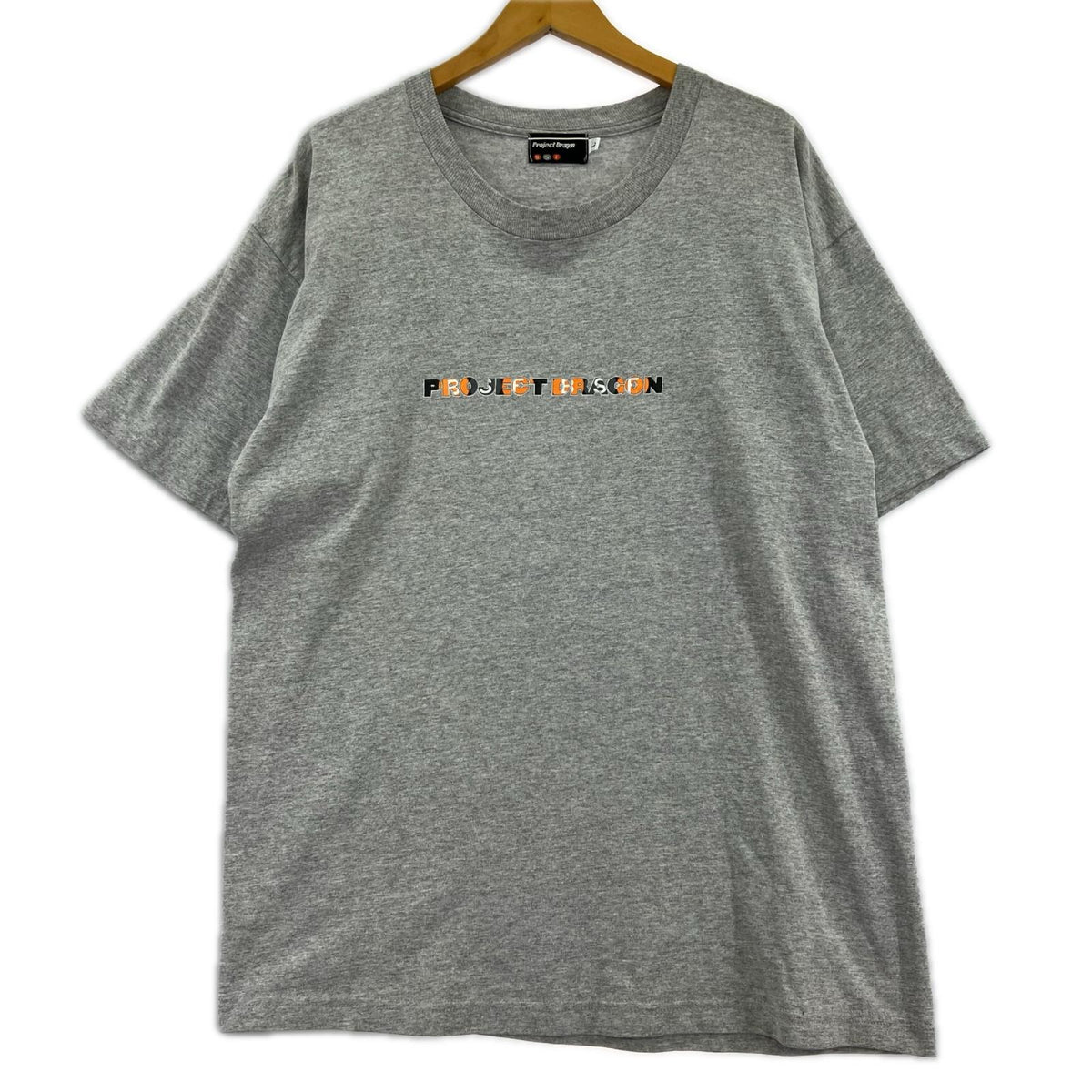 半袖Tシャツ 90s project dragon (L) グレー L グレー
