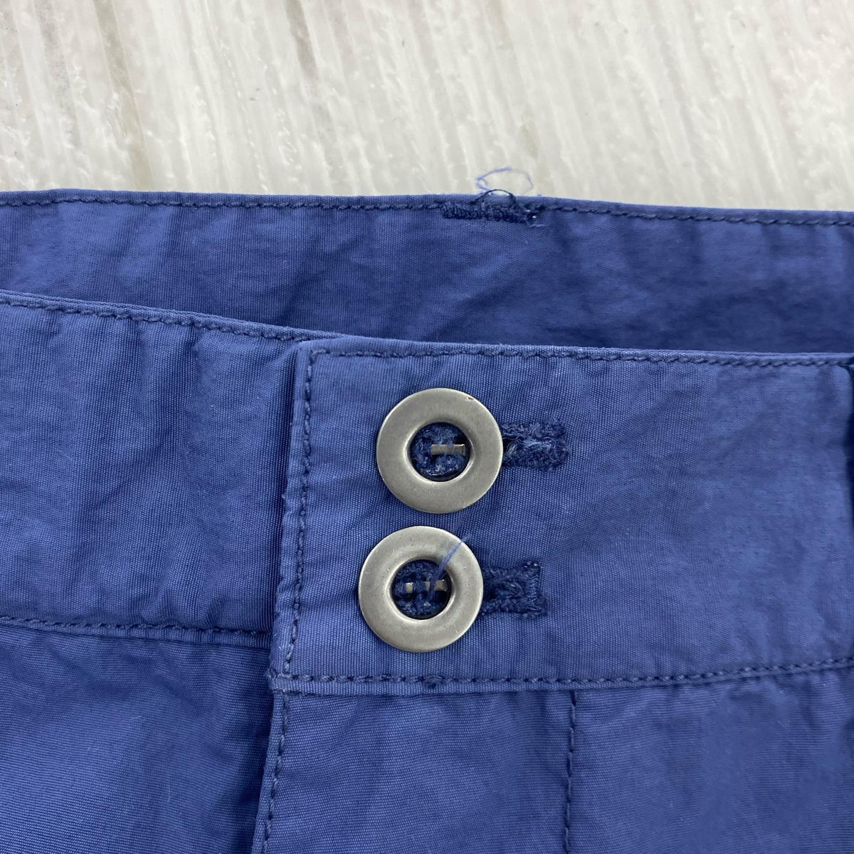 パンツ COMME des GARCONS SHIRT ロードランナーワッペン ナイロン クロップドパンツ M ネイビー
