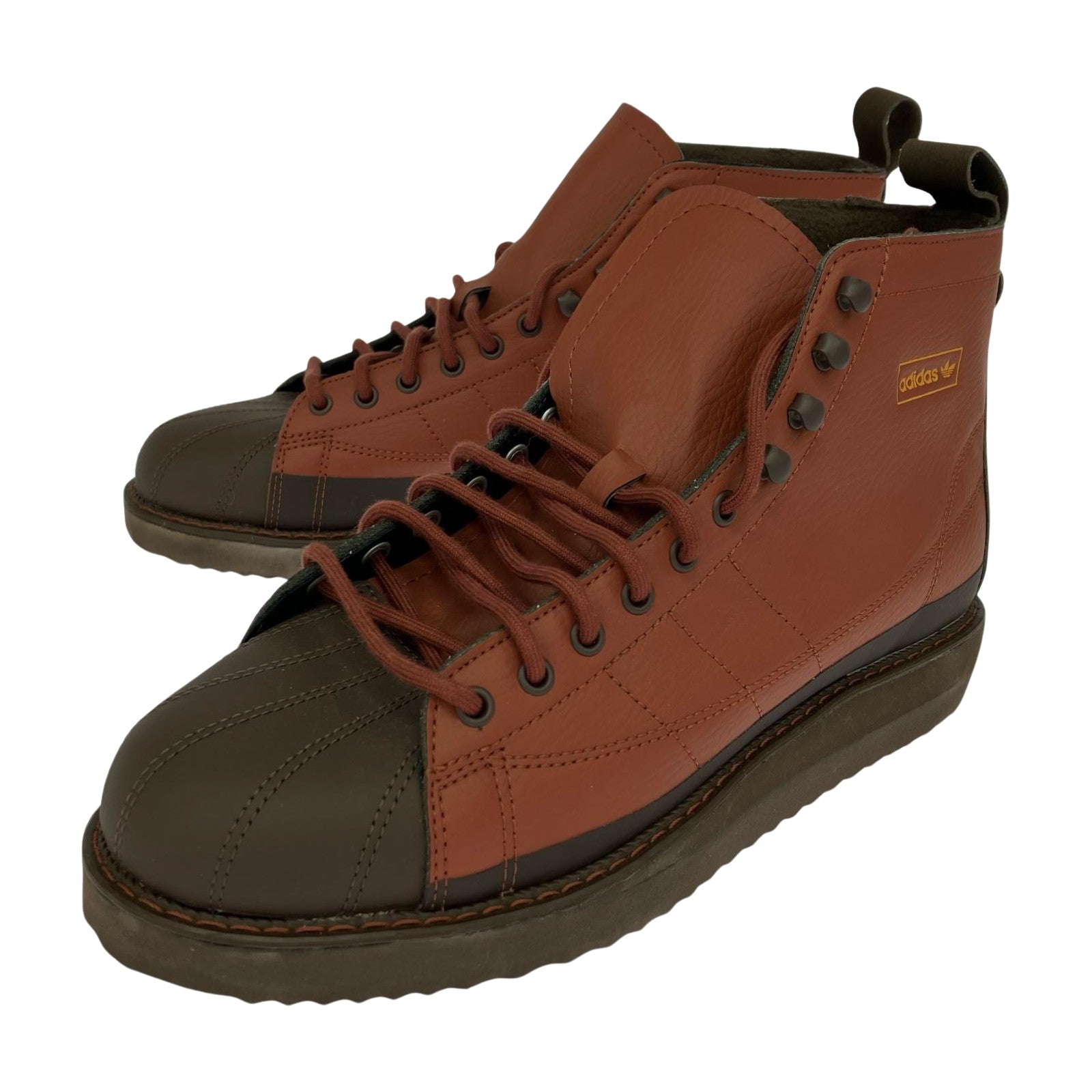 スニーカー SUPER STAR BOOTS SST BOOTS 27cm (US9 UK8 1/2 EU44) ブラウン