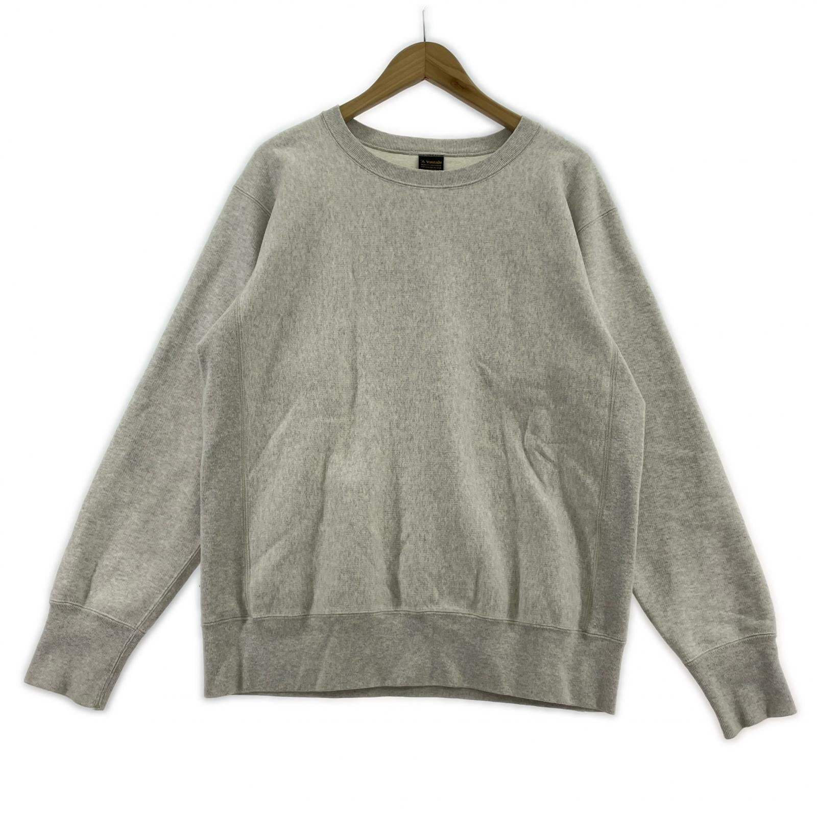 スウェット Reverse Crew Sweat L/S M グレー