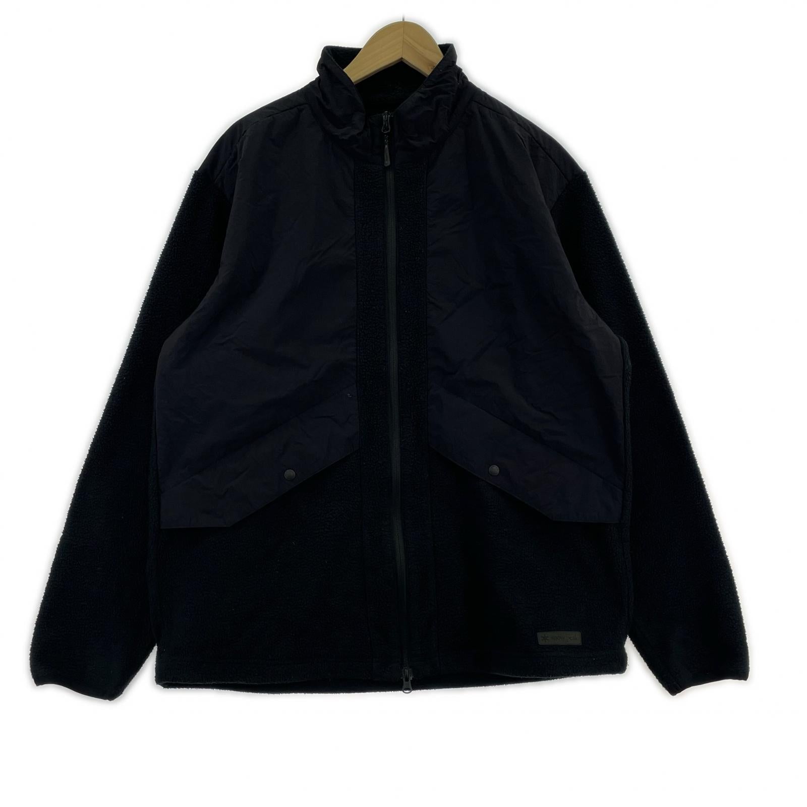 ジャケット Hybrid Fleece Jacket L ブラック
