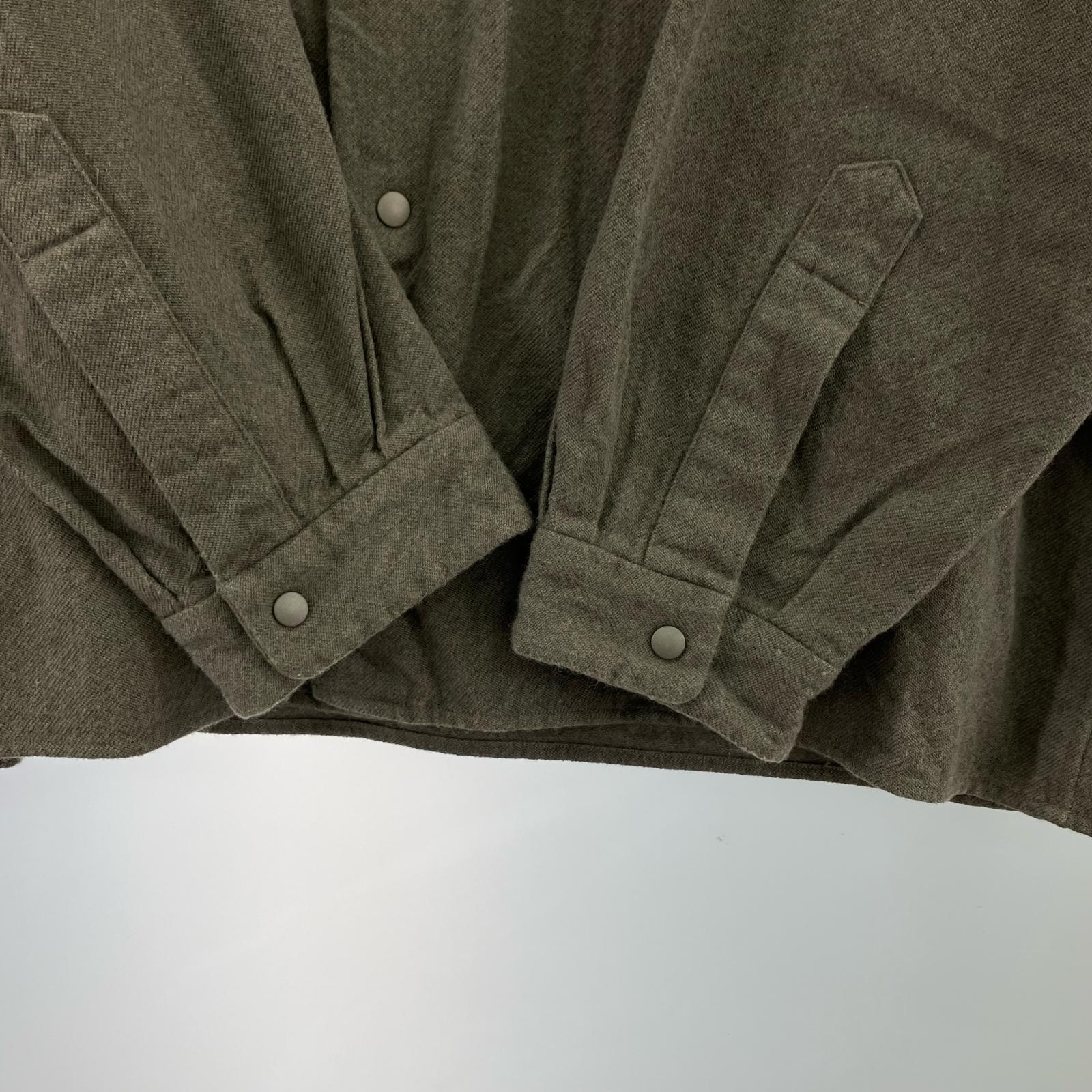 長袖シャツ COMFORT SHIRT RELAX SQUARE M グレー