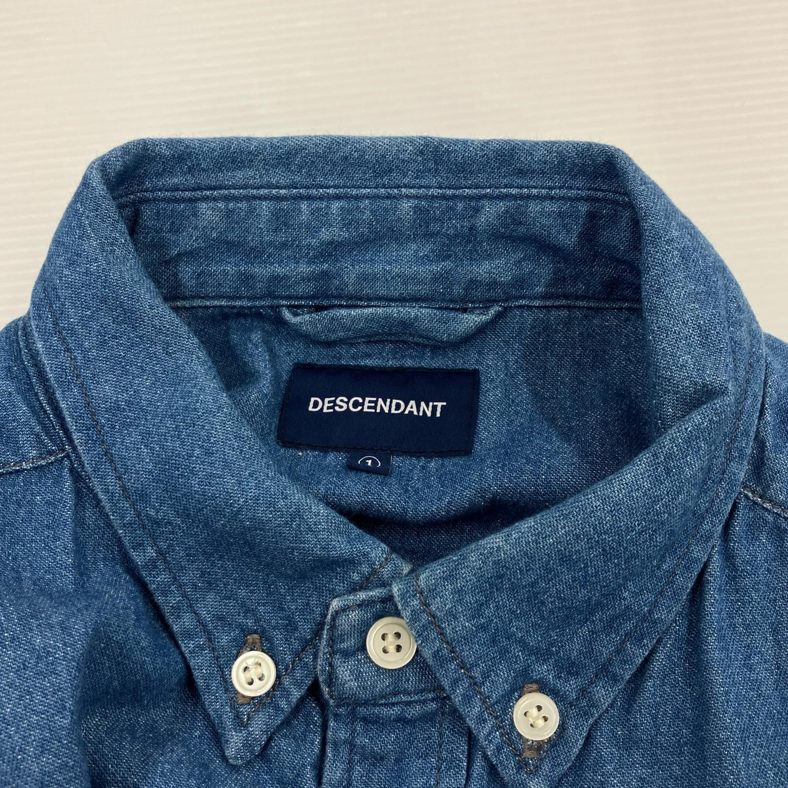 長袖シャツ 23AW ALLEN DENIM LS SHIRT サイズ1 1 ブルー