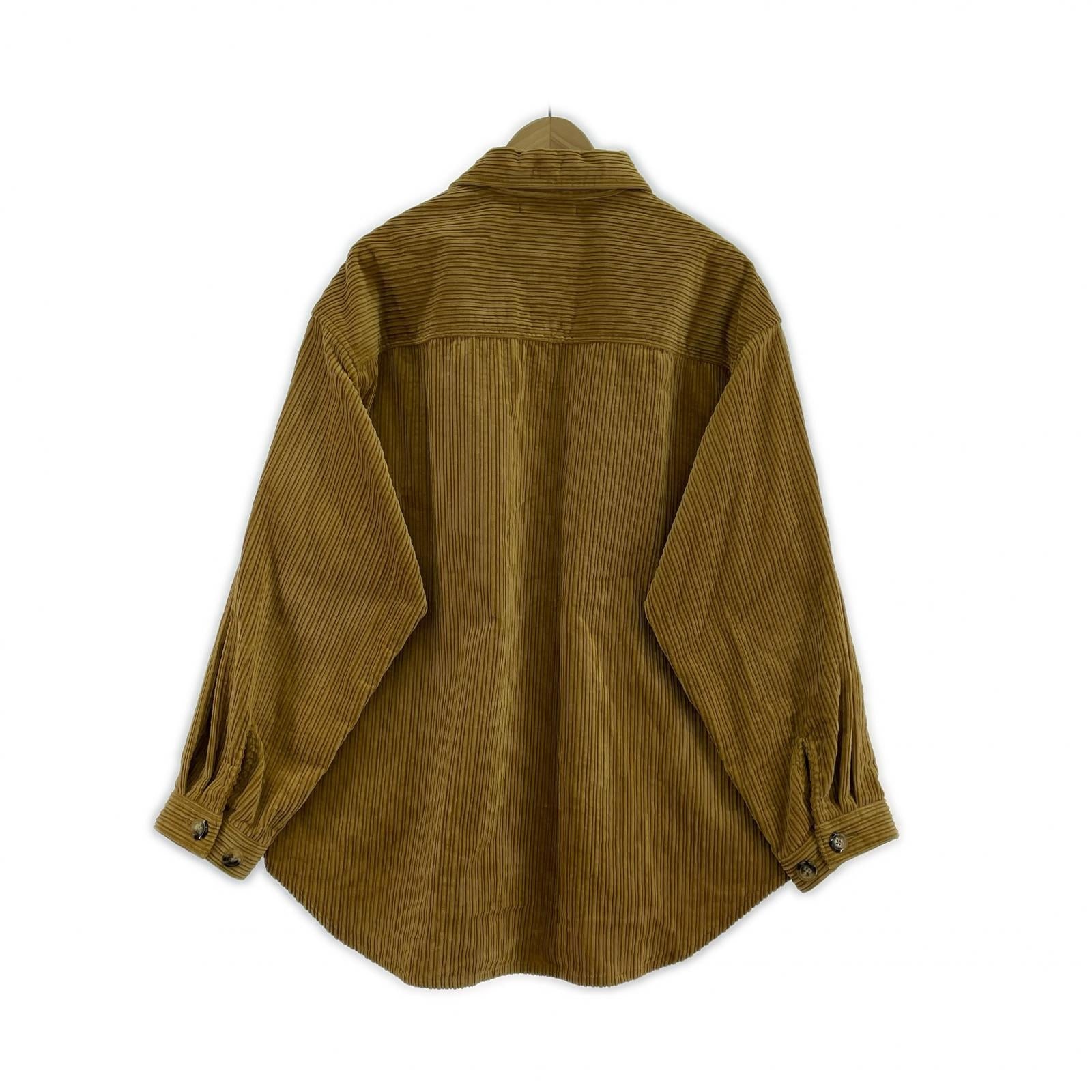 ジャケット 21AW WCPO LS CORDUROY サイズ01 ベージュ