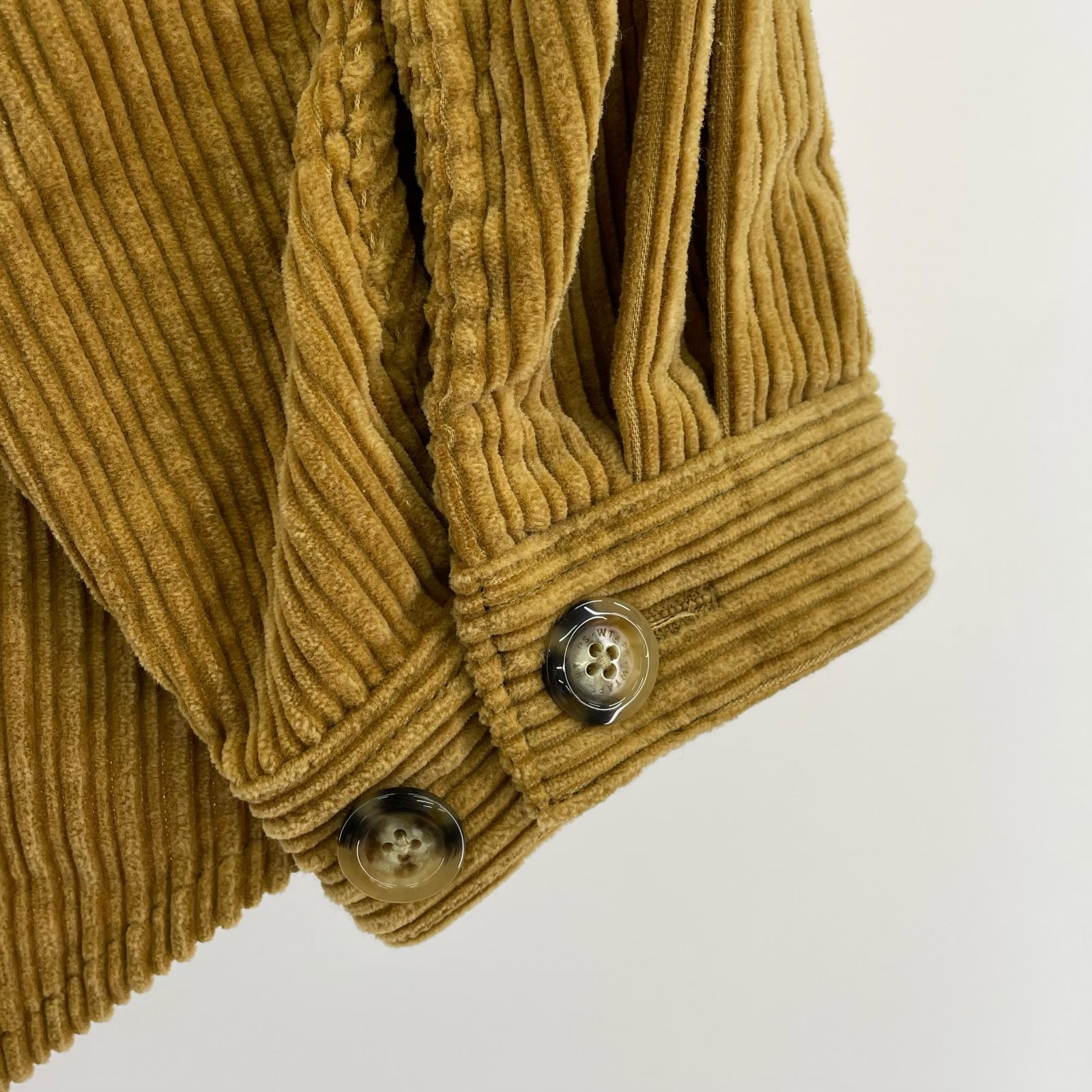 ジャケット 21AW WCPO LS CORDUROY サイズ01 ベージュ
