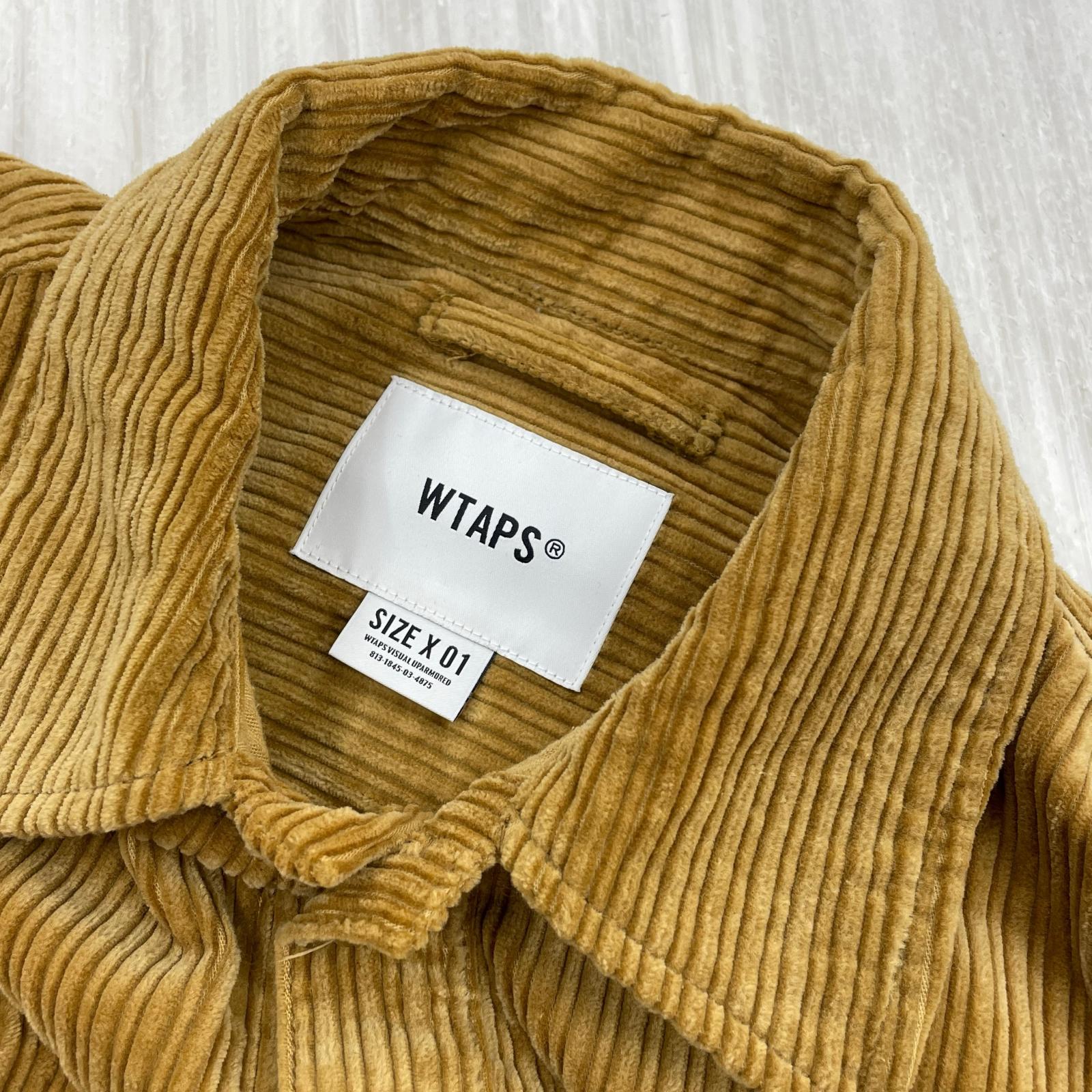 ジャケット 21AW WCPO LS CORDUROY サイズ01 ベージュ