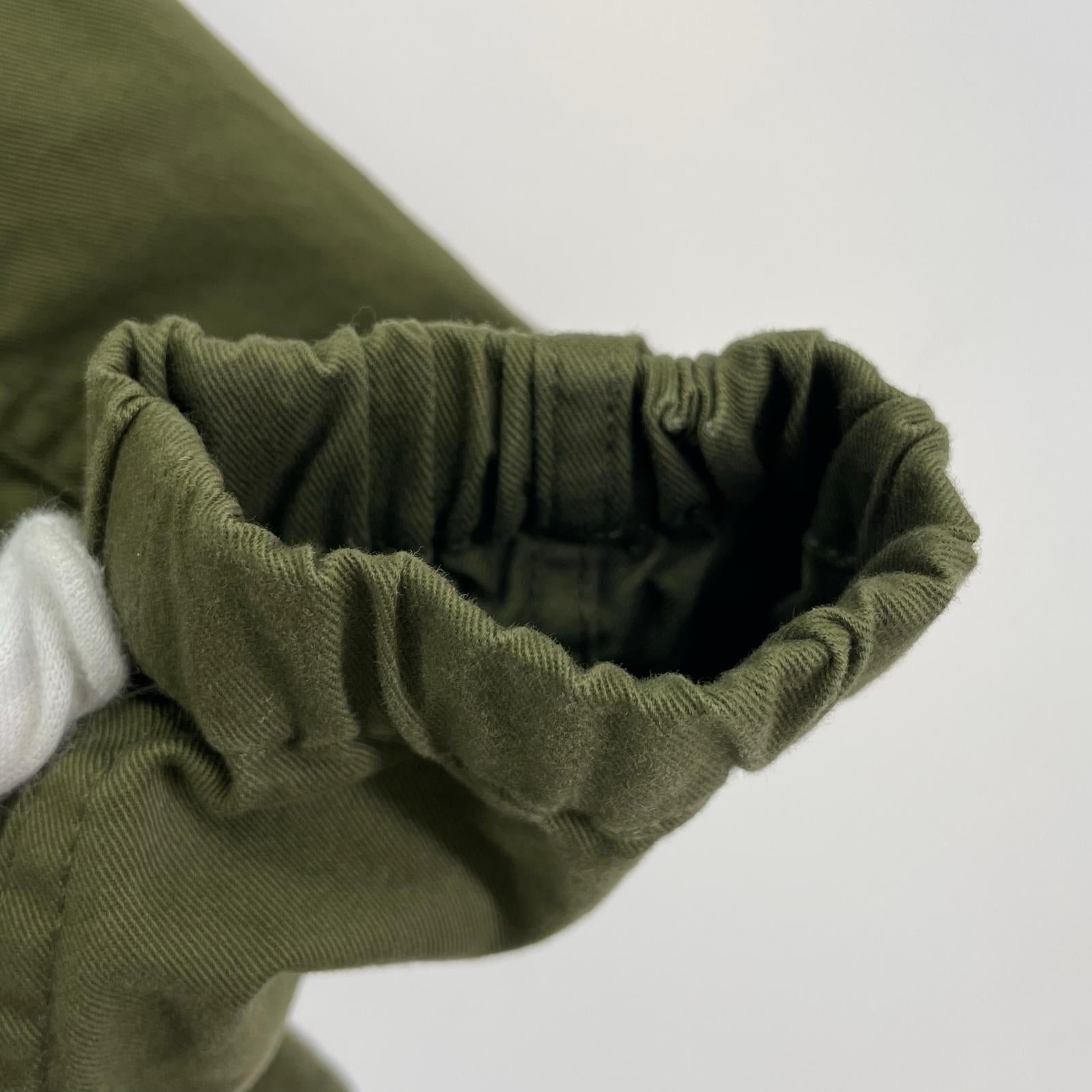 長袖Tシャツ 21AW SMOCK LS COTTON TWILL サイズ01 カーキ