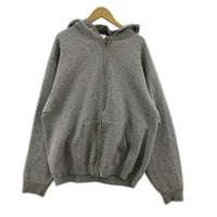 パーカー 00s RUSSELL 無地 グレー XL グレー