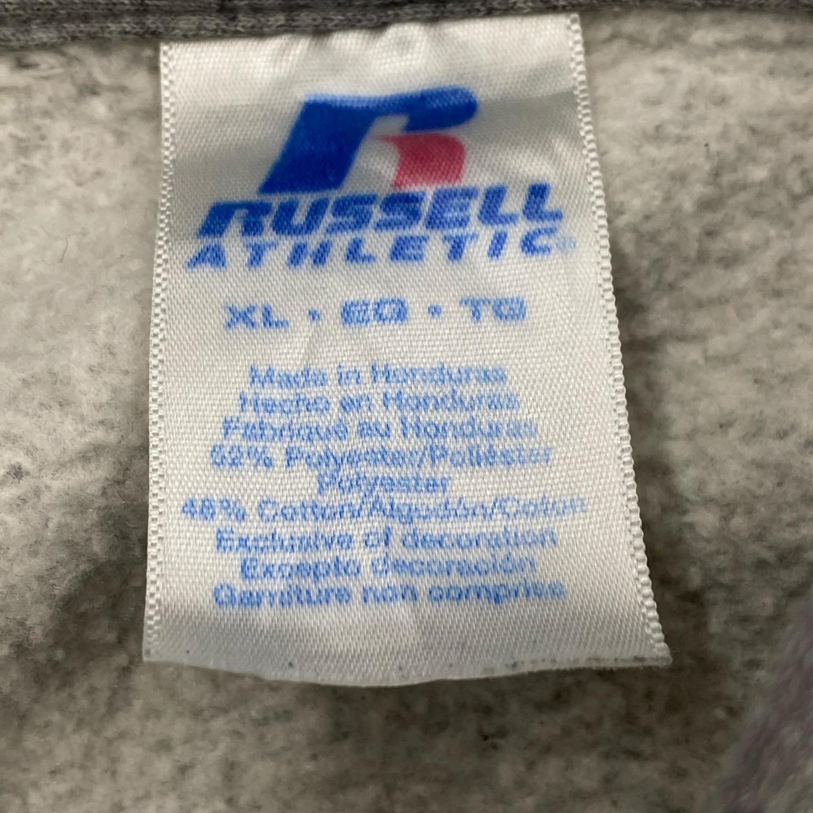 パーカー 00s RUSSELL 無地 グレー XL グレー