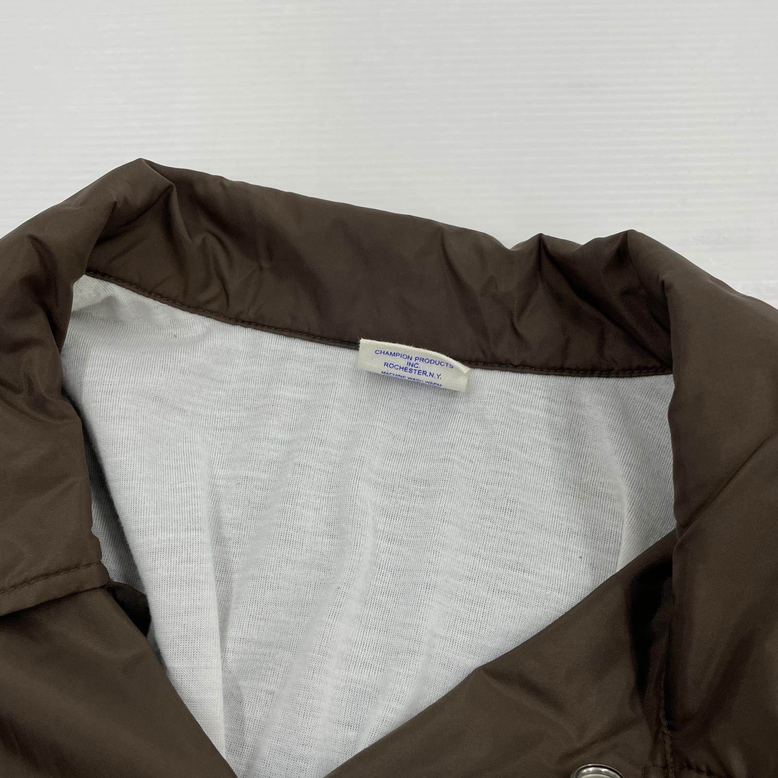 その他アウター Champion C8-W602 ナイロンジャケット BR M ブラウン