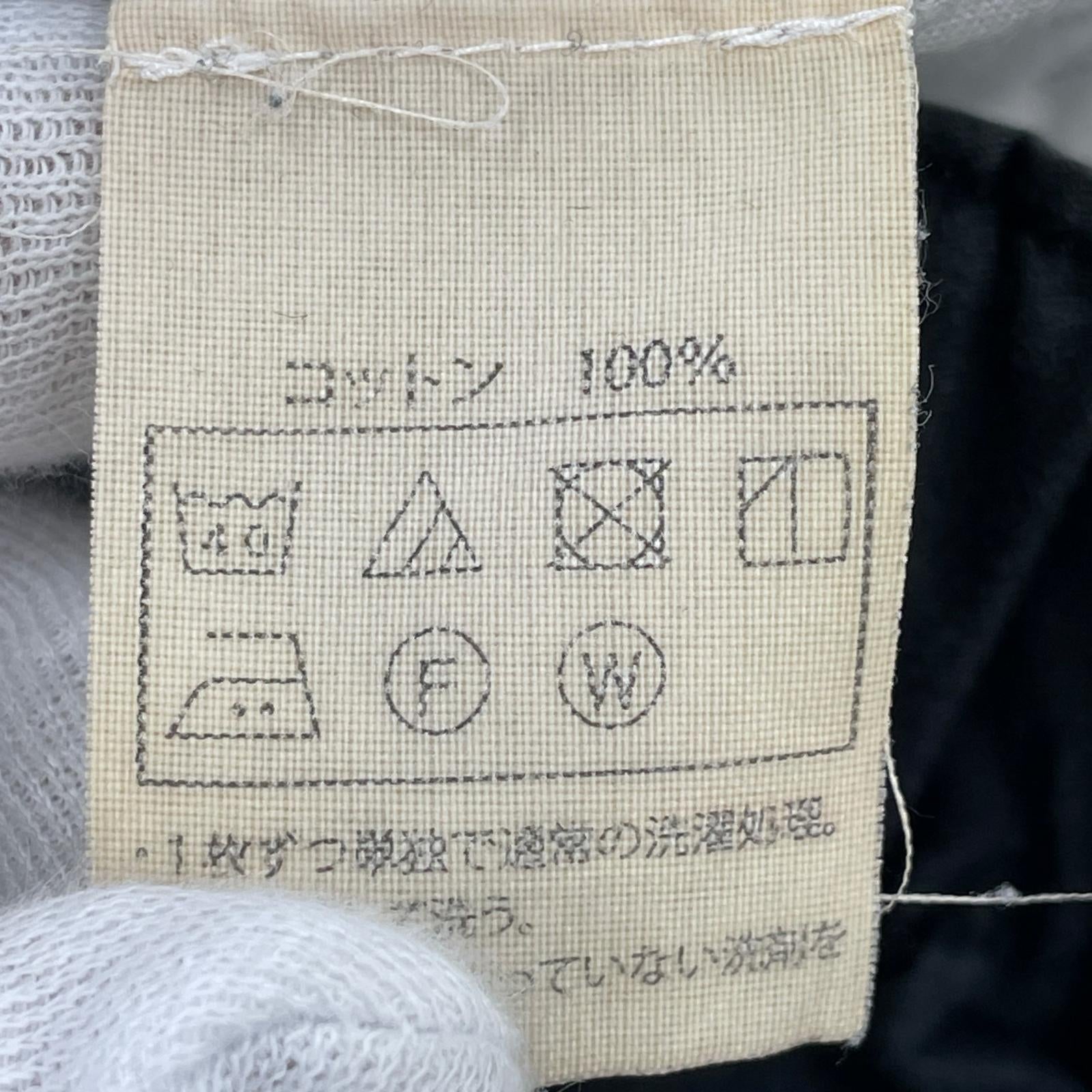 パンツ ワイド コットン ミリタリー パンツ 黒 L