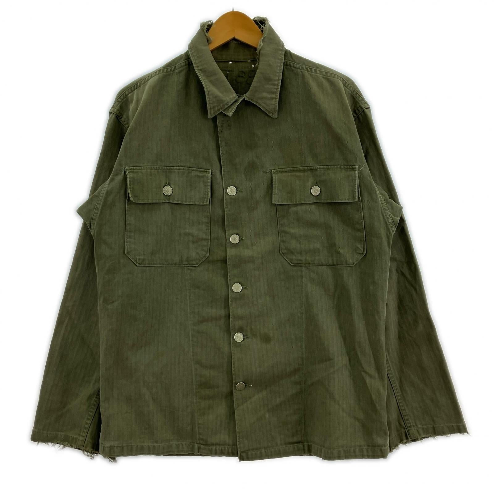 ミリタリージャケット 40s U.S.ARMY M-43 13スター HBT オリーブ
