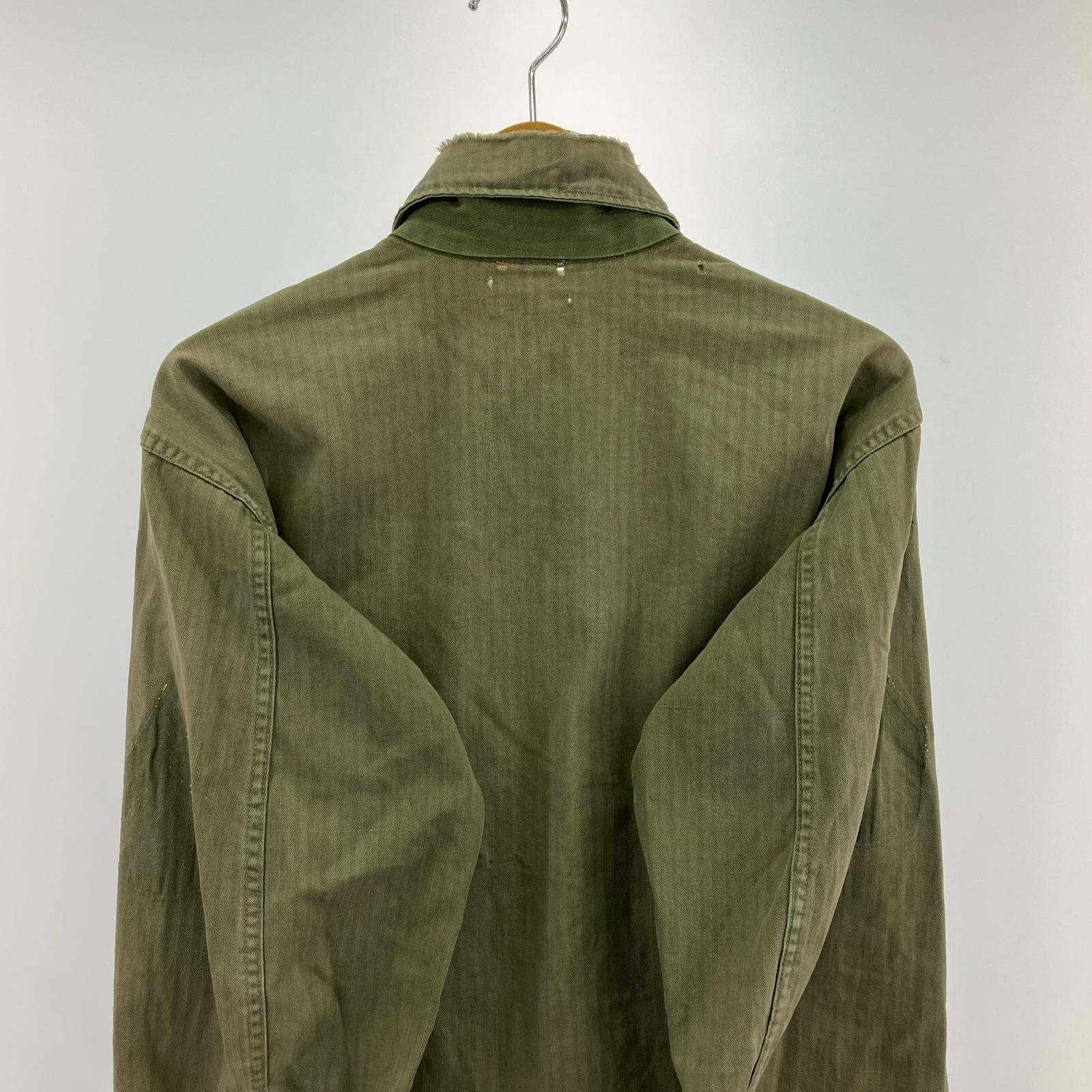 ミリタリージャケット 40s U.S.ARMY M-43 13スター HBT オリーブ