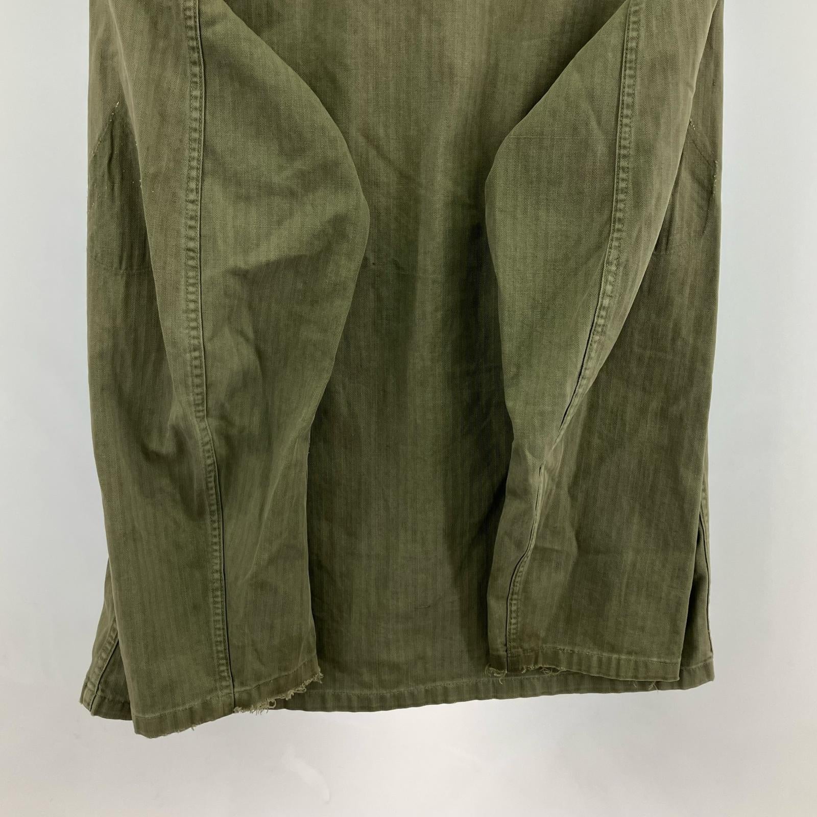 ミリタリージャケット 40s U.S.ARMY M-43 13スター HBT オリーブ