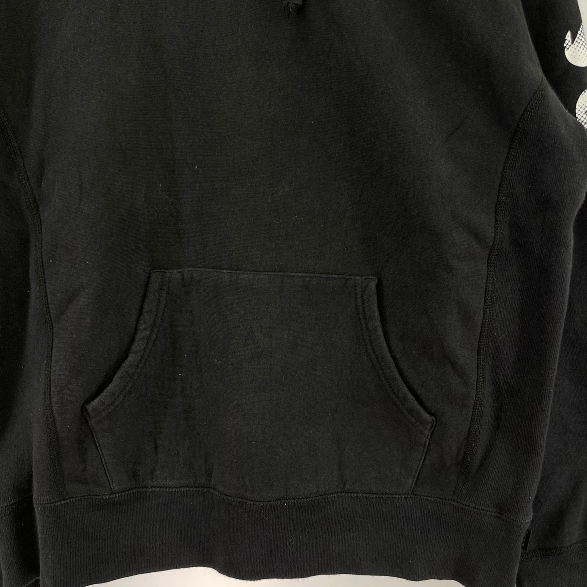 パーカー Gradient Sleeve Hooded Sweatshirt (M) 黒 M ブラック
