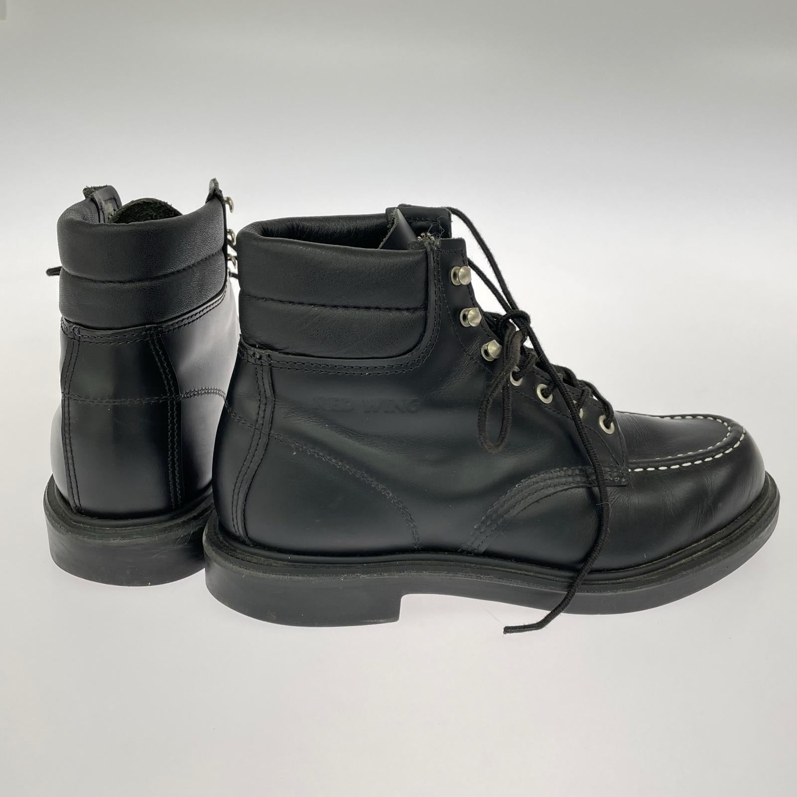 ブーツ 90s/羽タグ/スーパーソール/レースアップブーツ/BLK/8133 26.5cm (US8 1/2 UK8 EU43) ブラック