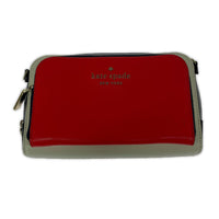 ショルダーバッグ kate spade new york ショルダーポーチ オレンジ/白 ホワイト