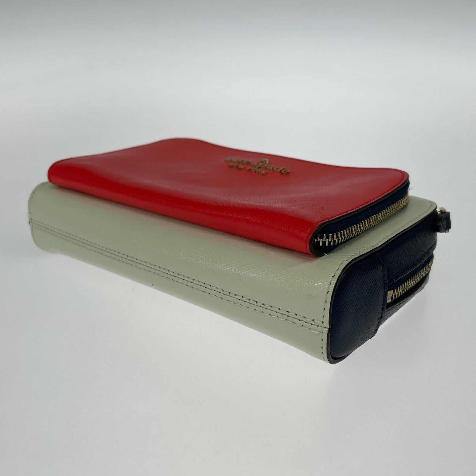 ショルダーバッグ kate spade new york ショルダーポーチ オレンジ/白 ホワイト