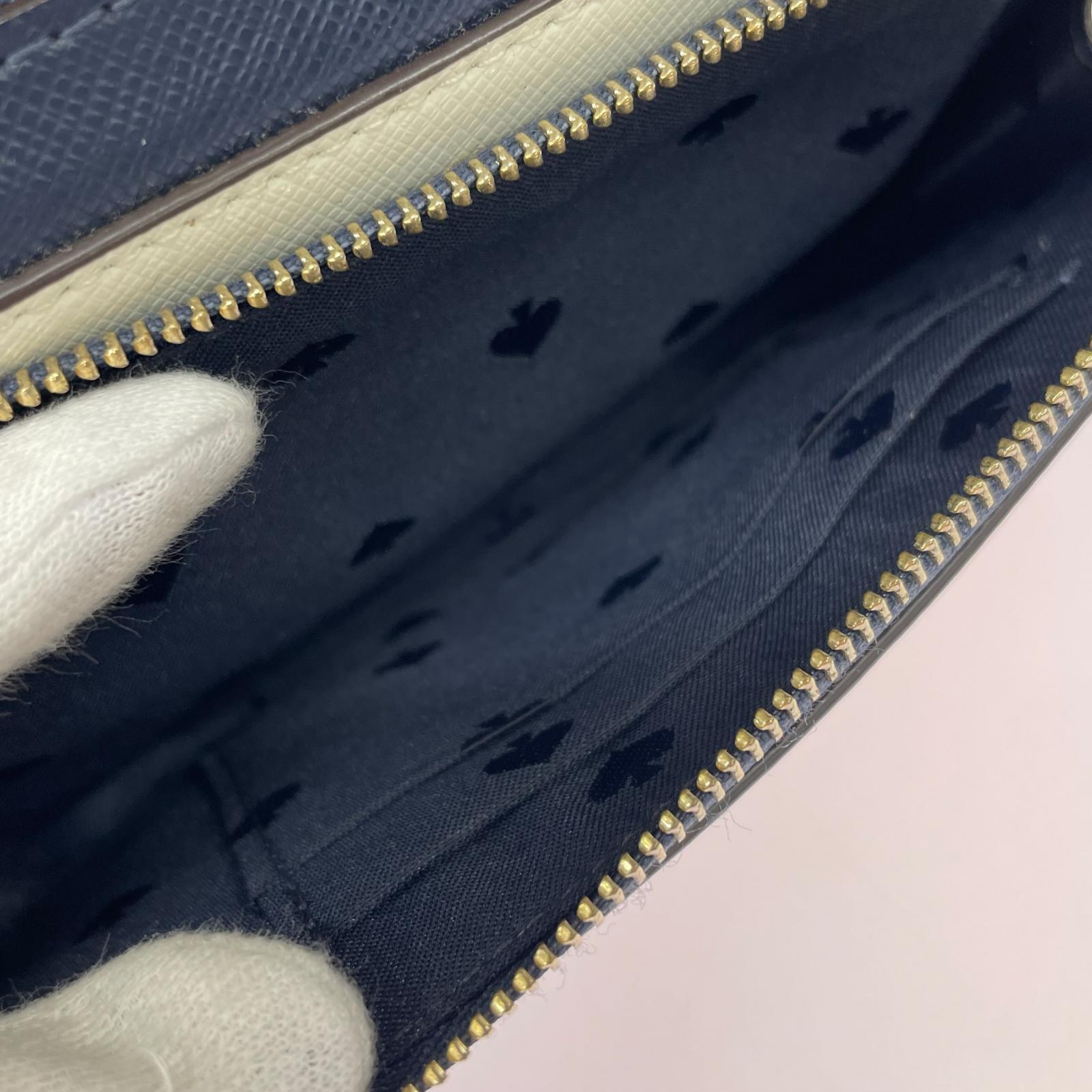 ショルダーバッグ kate spade new york ショルダーポーチ オレンジ/白 ホワイト