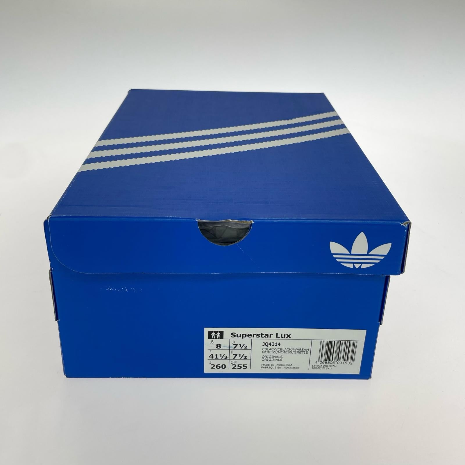 スニーカー adidas originals Superstar Lux JQ4314 (26) 26cm (US8 UK7 1/2 EU42) ブラック