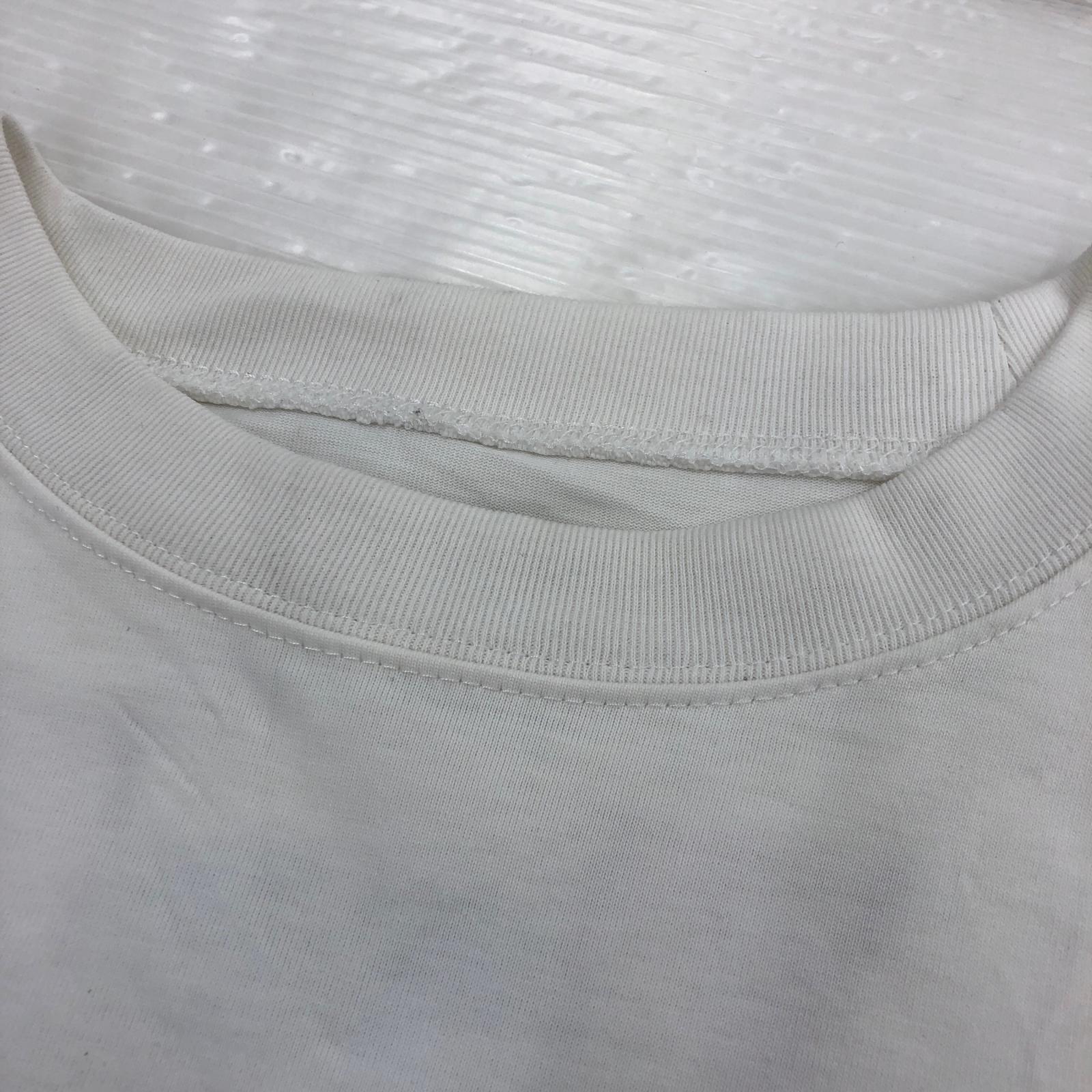 半袖Tシャツ MAYO 刺繍カットソー 白 L ホワイト