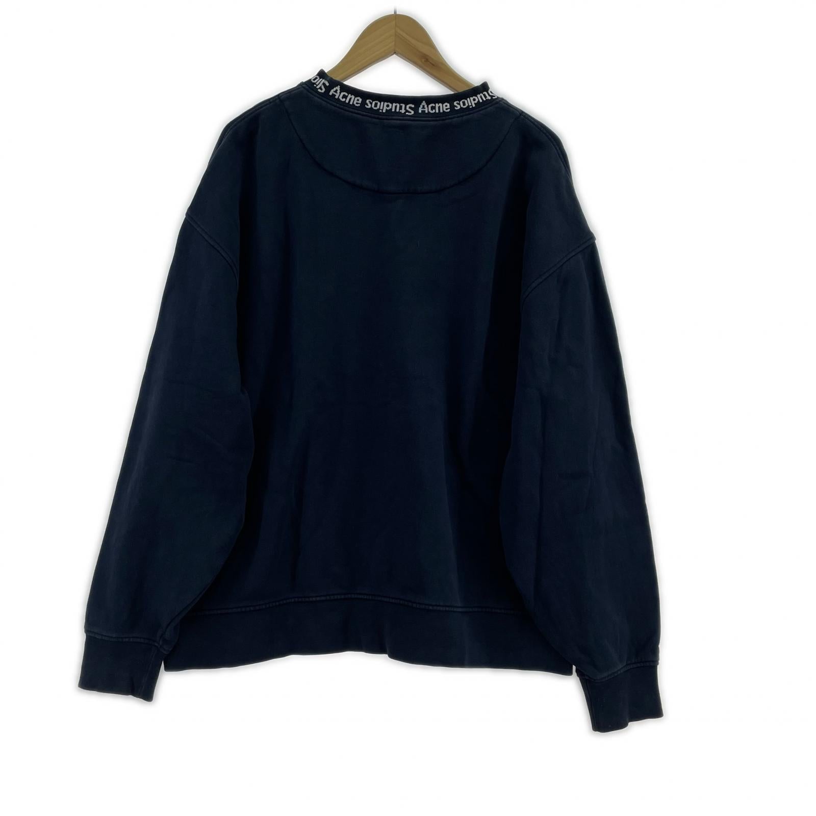 スウェット モックネックスウェット XS ネイビー