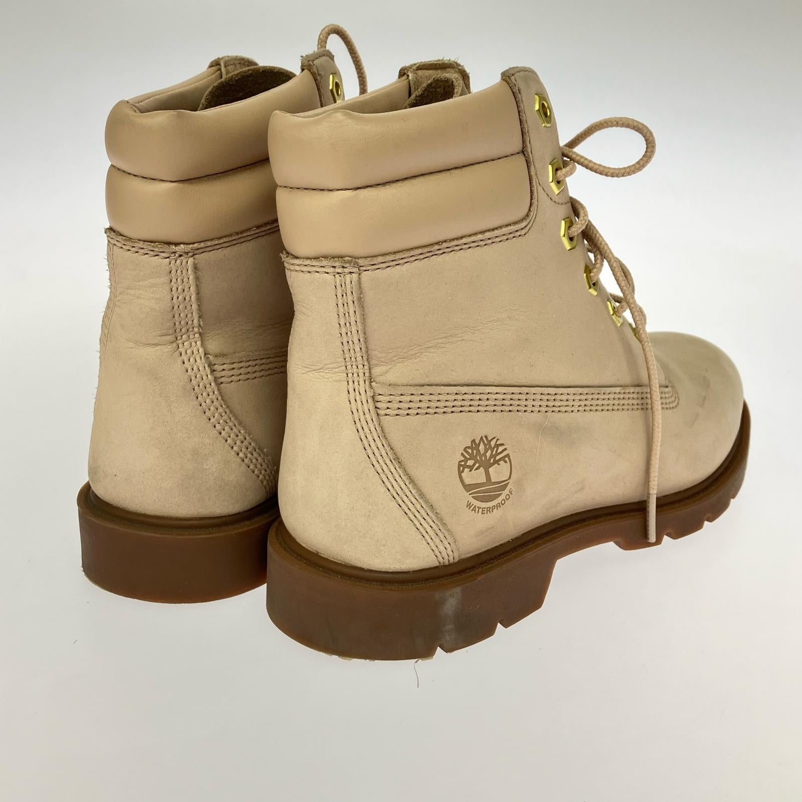 ブーツ 6inch Waterproof Boot Light Beige 24.5cm 24.5cm (US6 1/2 UK6 EU39)