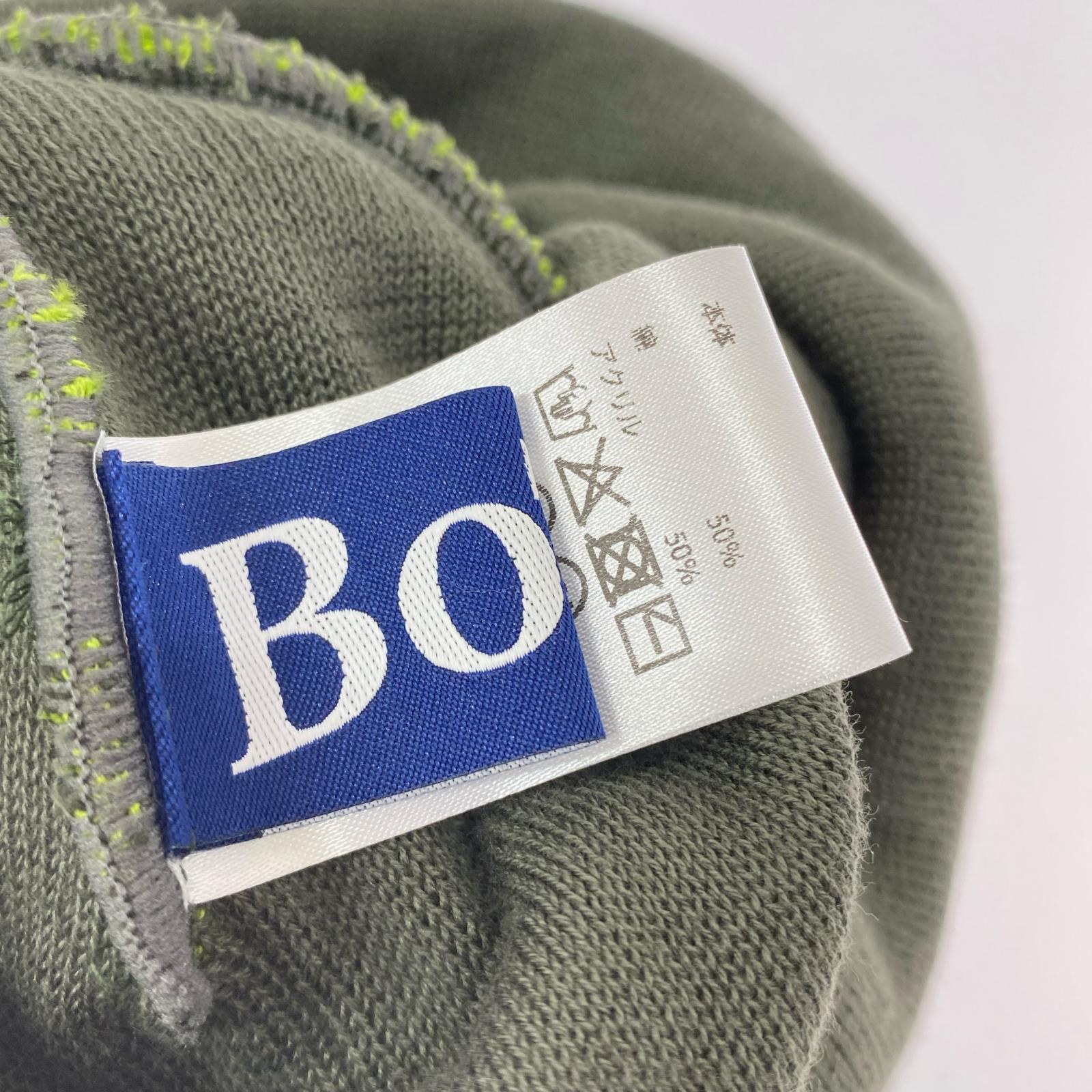 ニットキャップ B Logo Skull Beanie ニットキャップ オリーブ