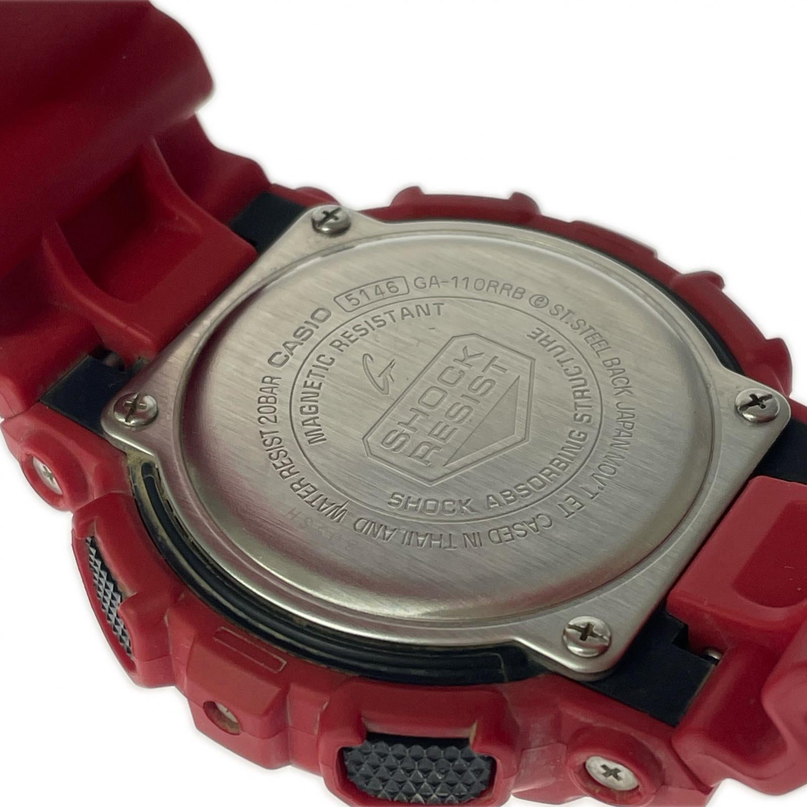 腕時計 GA-110RRB-4AJF RED レッド