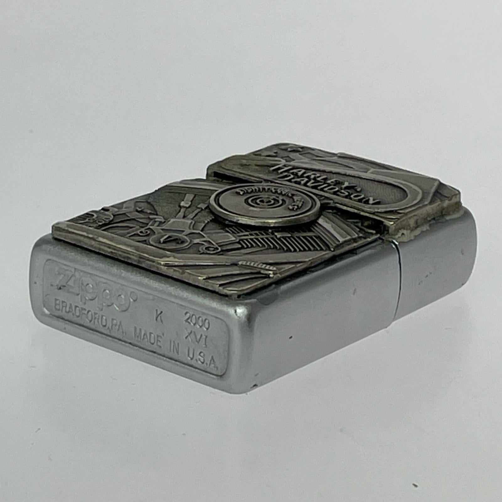 ライター XVI 2000 オイルライター シルバー