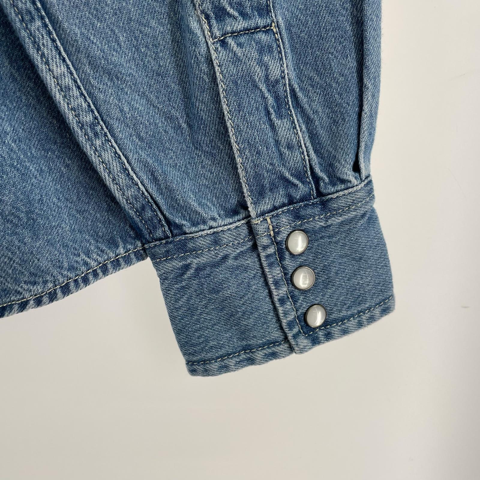 デニムジャケット x Toy Story Western Shacket M M ブルー