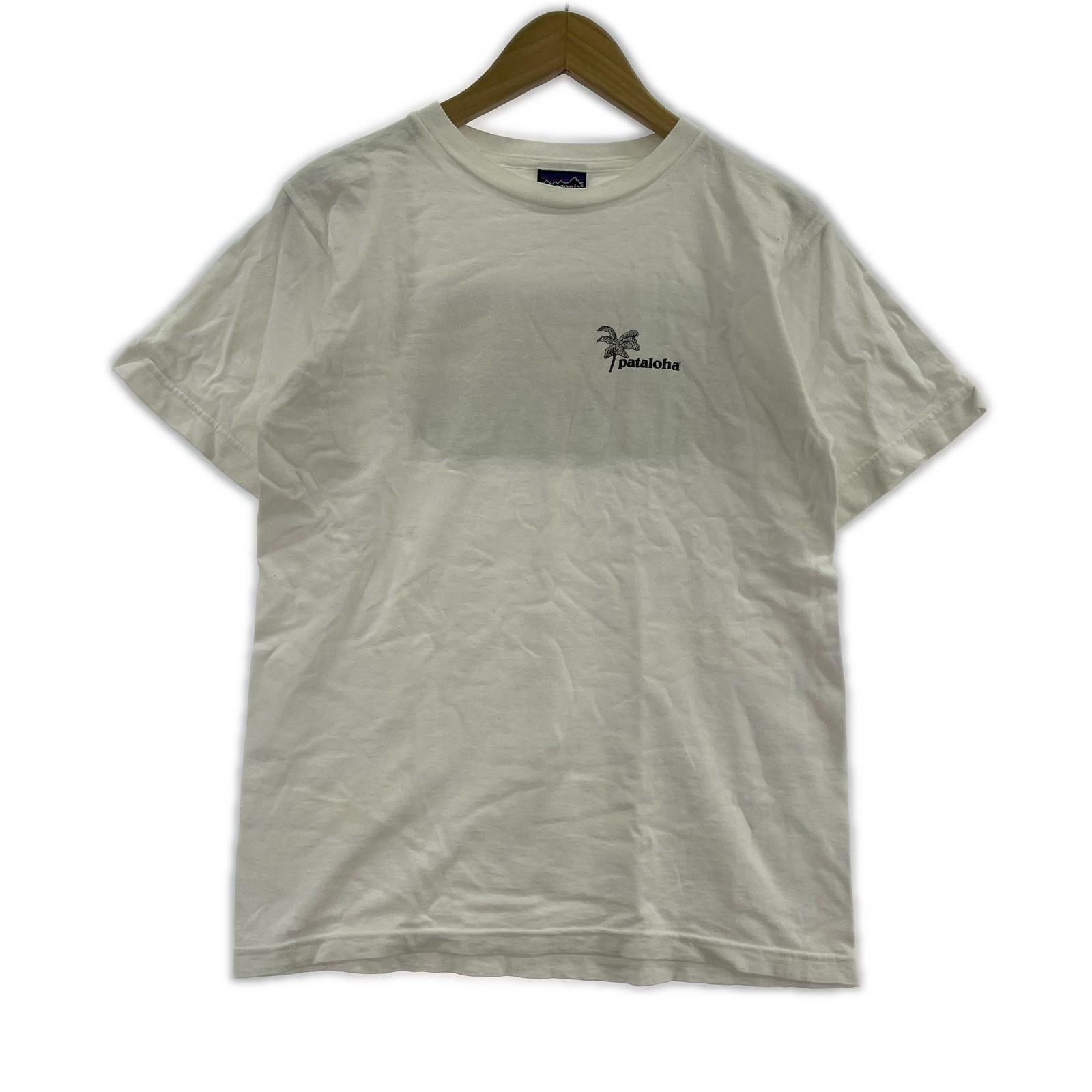 半袖Tシャツ USA製 パタロハTシャツ S ホワイト