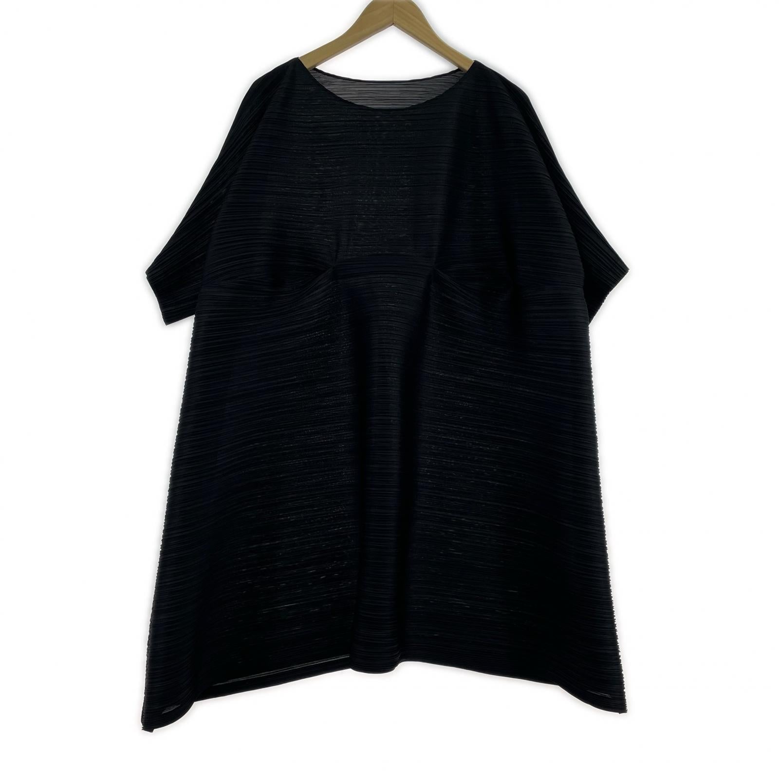 半袖Tシャツ PLEATS PLEASE S/Sプリーツカットソー 黒 5