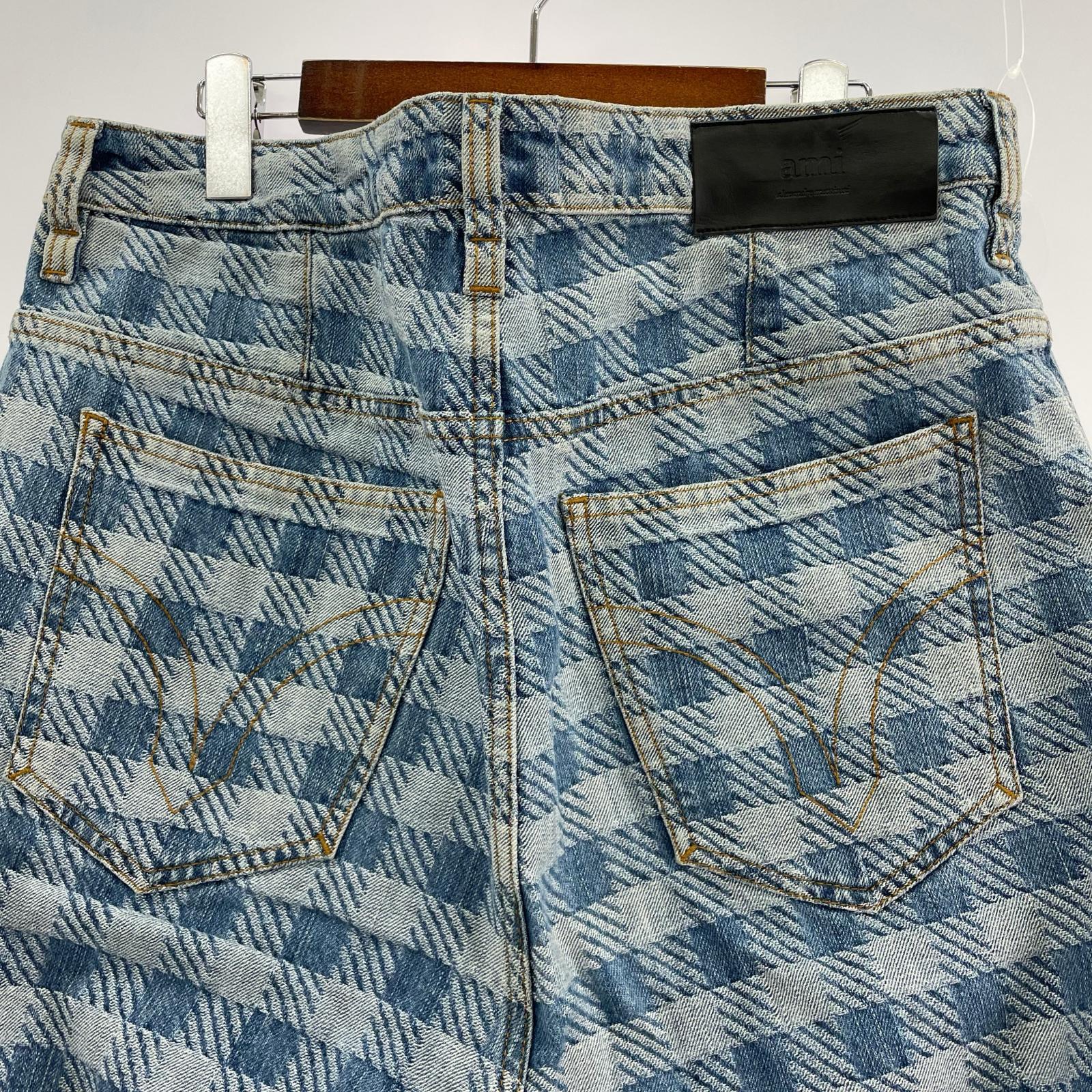 デニムパンツ 23SS CHECKED ALEX FIT ブルー