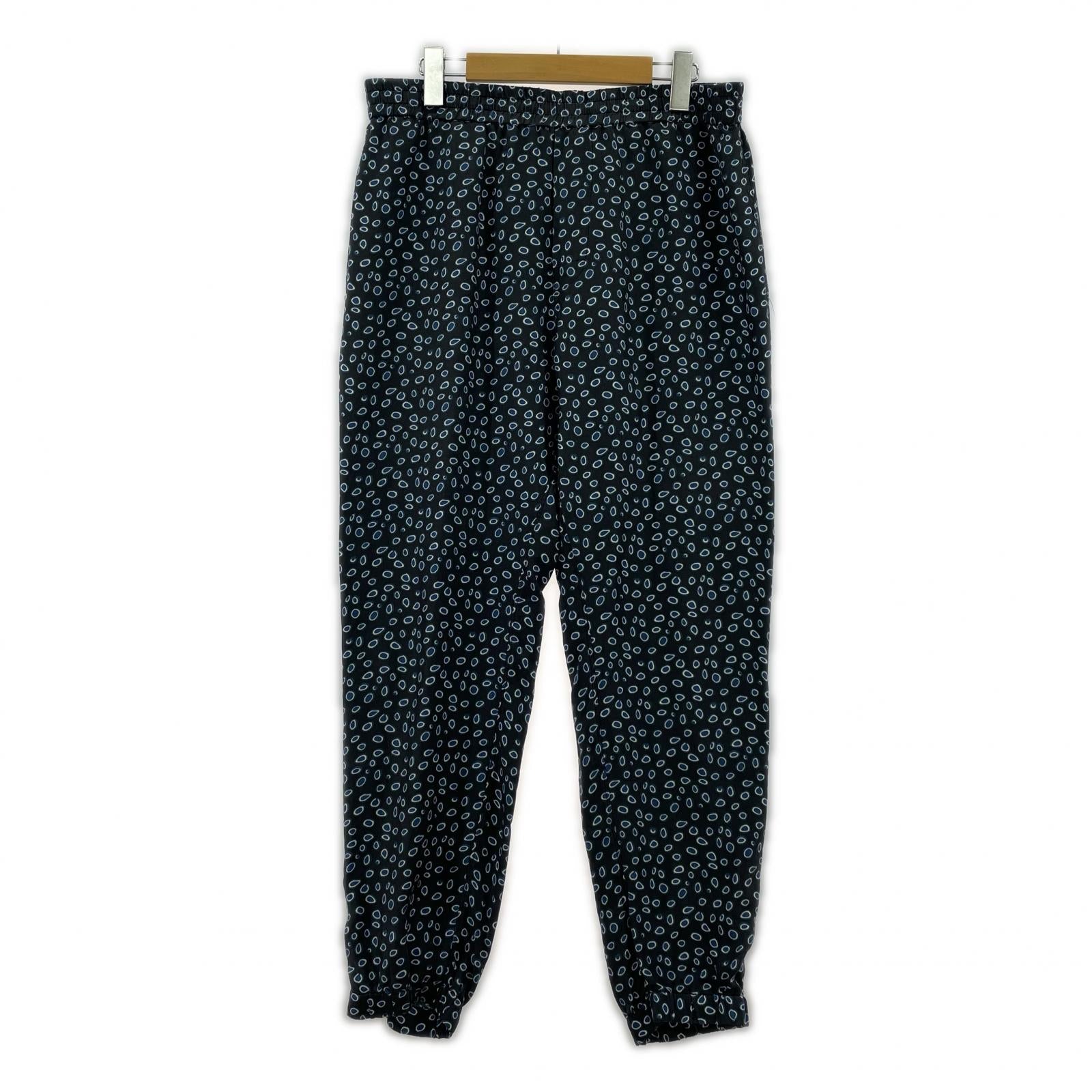パンツ BANANATIME jogging pant waterdots L
