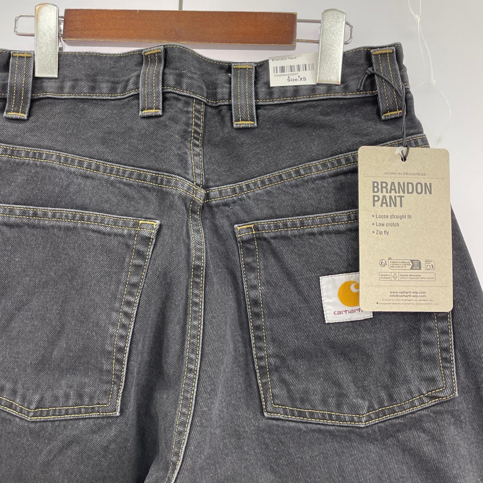 デニムパンツ Brandon Pant Black Stone Washed (XS) ブラック