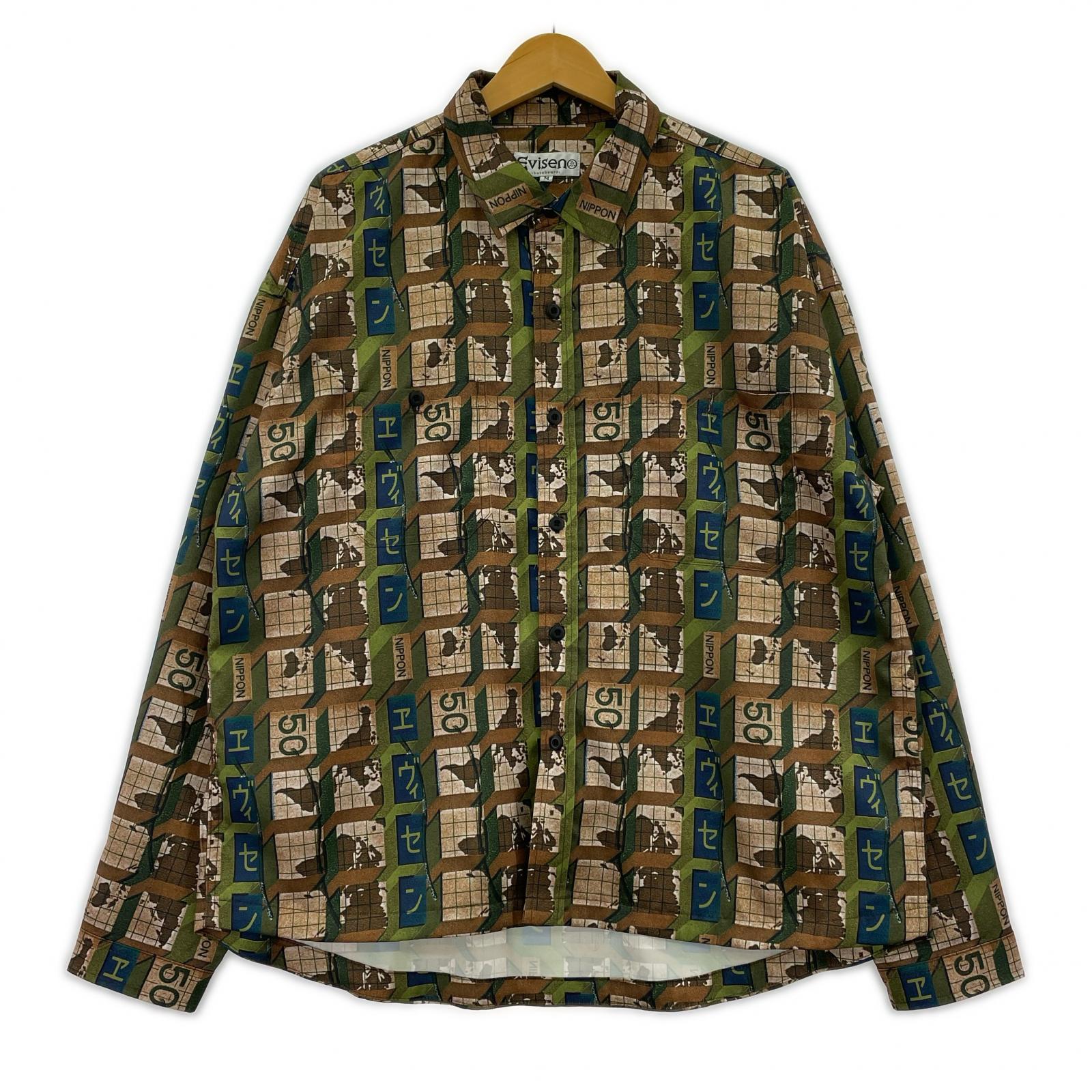 長袖シャツ WORLD HALL FLANNEL SHIRT M マルチカラー
