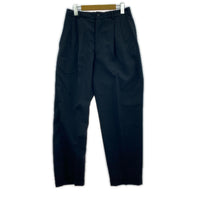 パンツ HOMME 96AW 田中オム 90s Wタックスラックス S ブラック