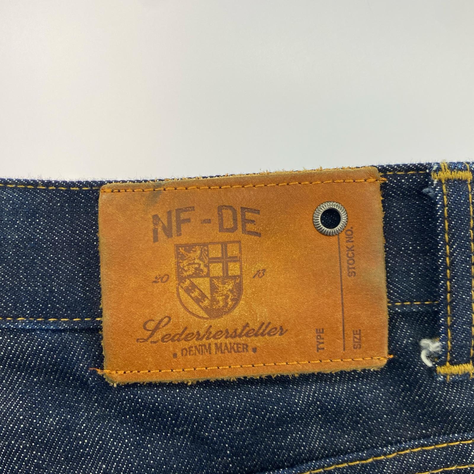 デニムパンツ NO FAITH STUDIO 紺 L ネイビー