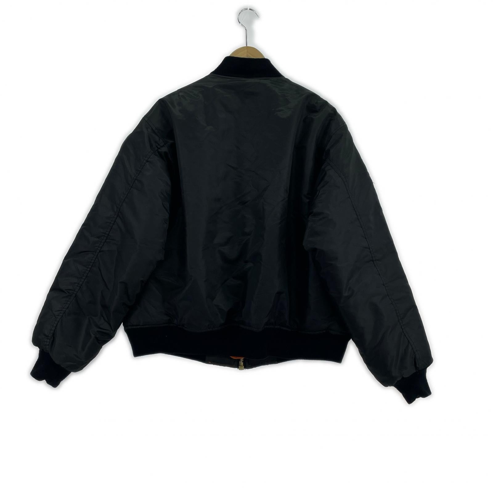 ジャケット ROTHCO MA-1 トップガン ブラック M ブラック