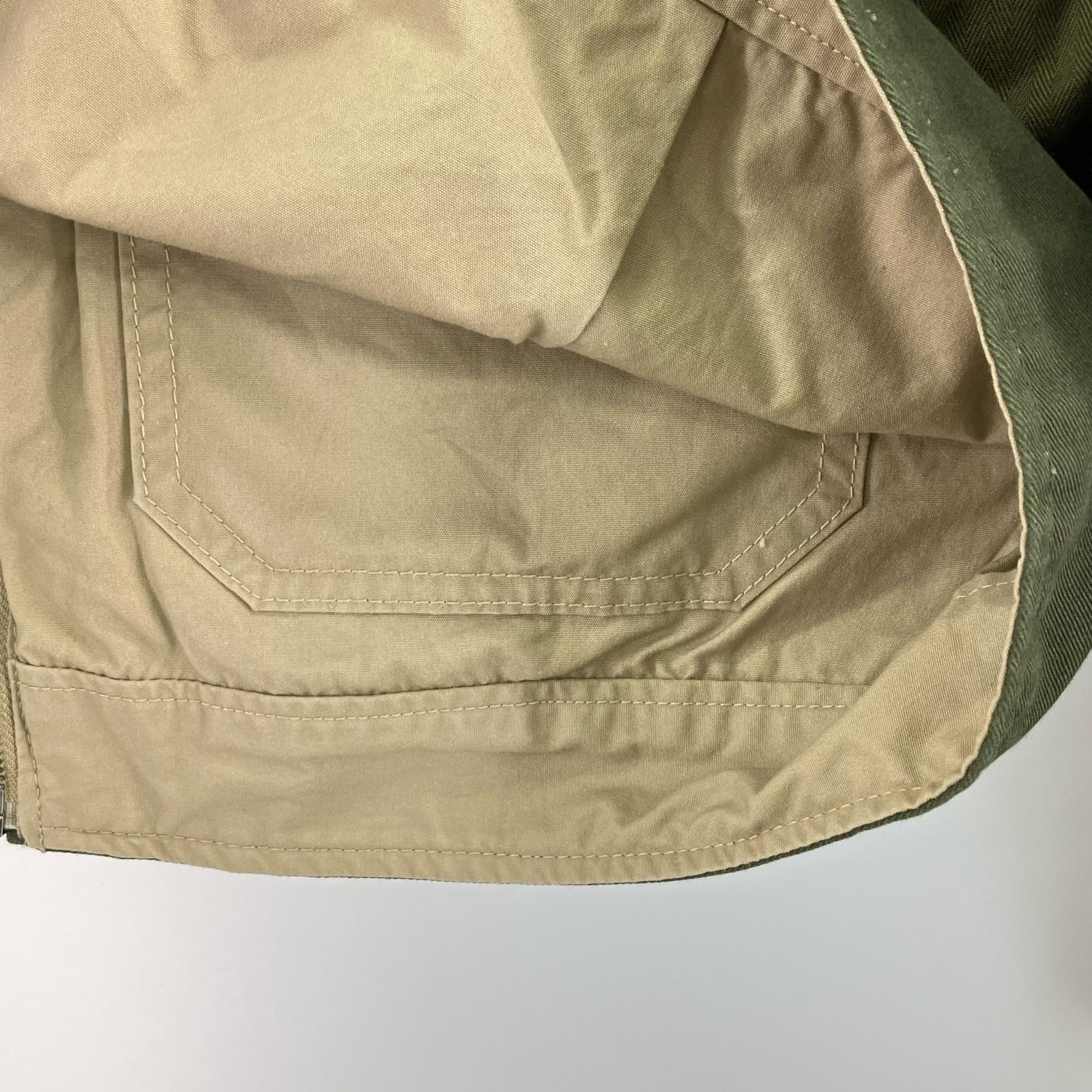 ジャケット Dickies リバーシブルワークジャケット グリーン M