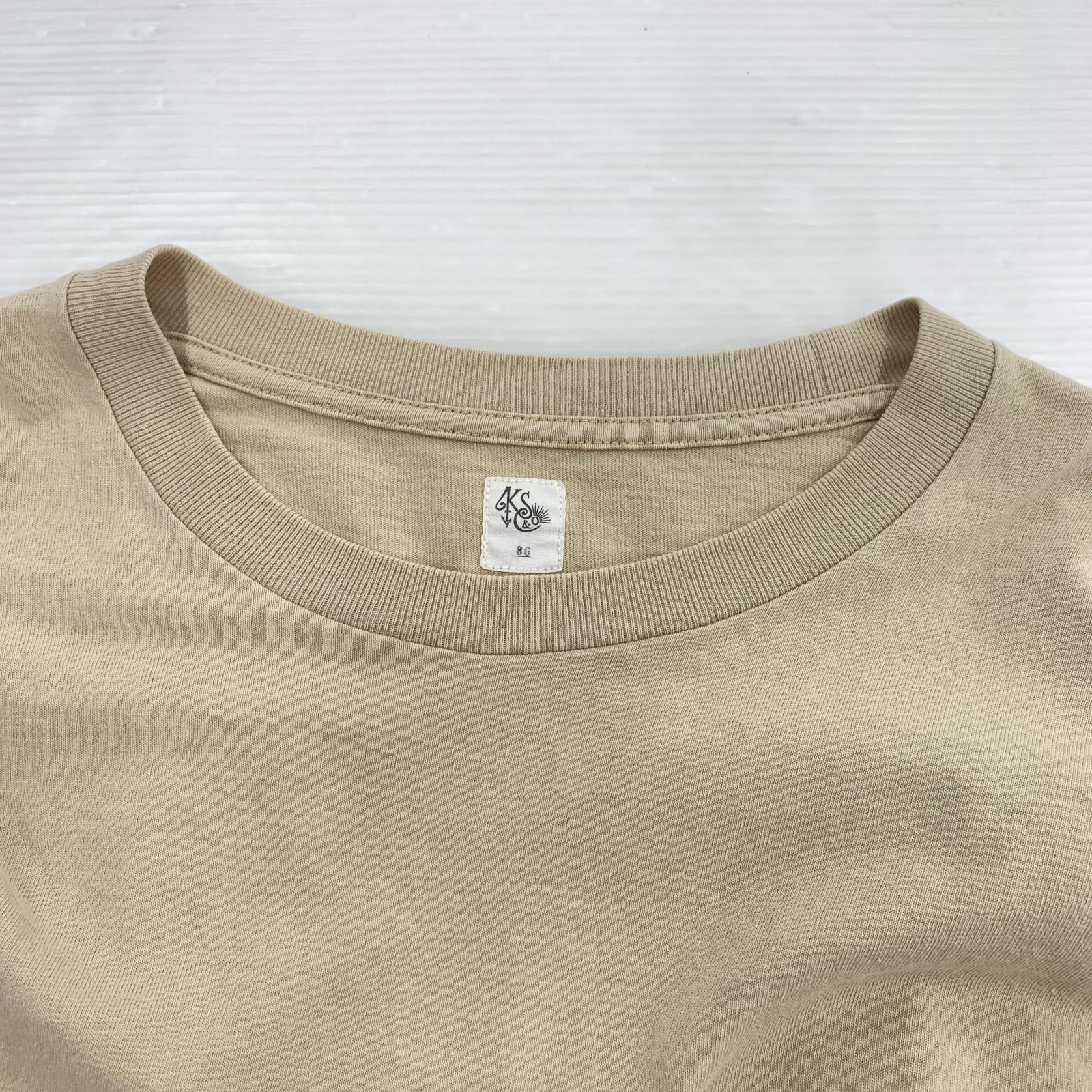 半袖Tシャツ 20SS/Bshop別注/ベージュ/36 36 ベージュ